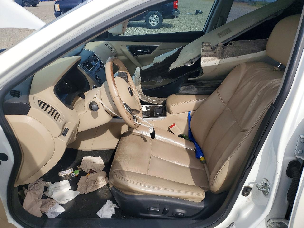 2015 Nissan Altima 2.5 Sl White vin: 1N4AL3AP5FC151602