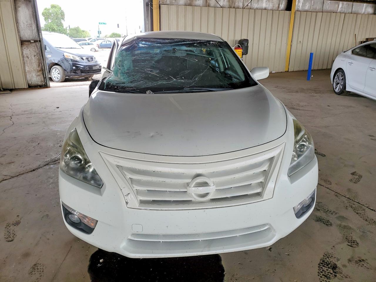 2015 Nissan Altima 2.5 Sv White vin: 1N4AL3AP5FC156363