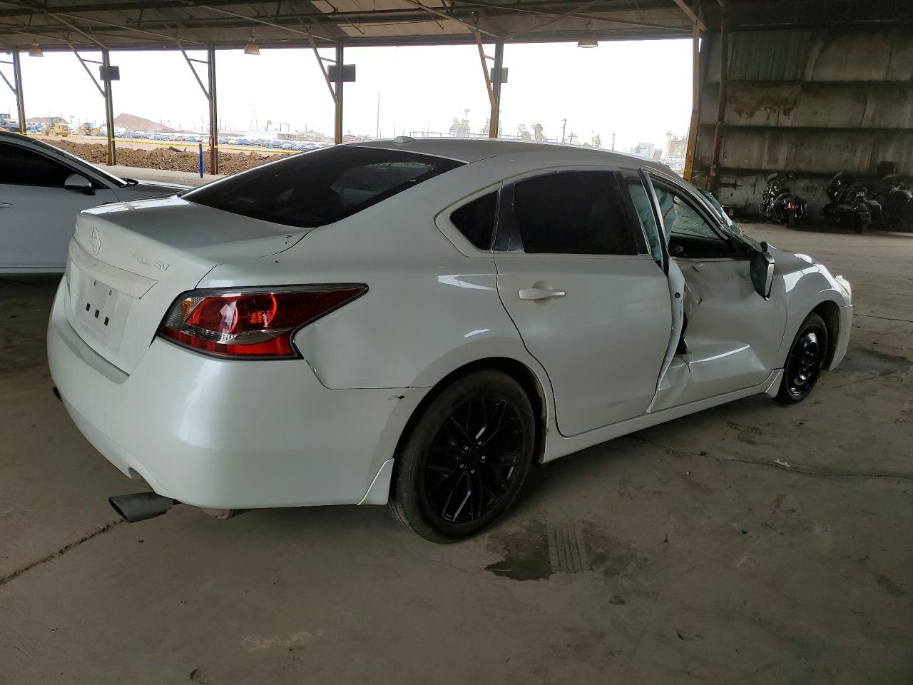 2015 Nissan Altima 2.5 Sv White vin: 1N4AL3AP5FC156363