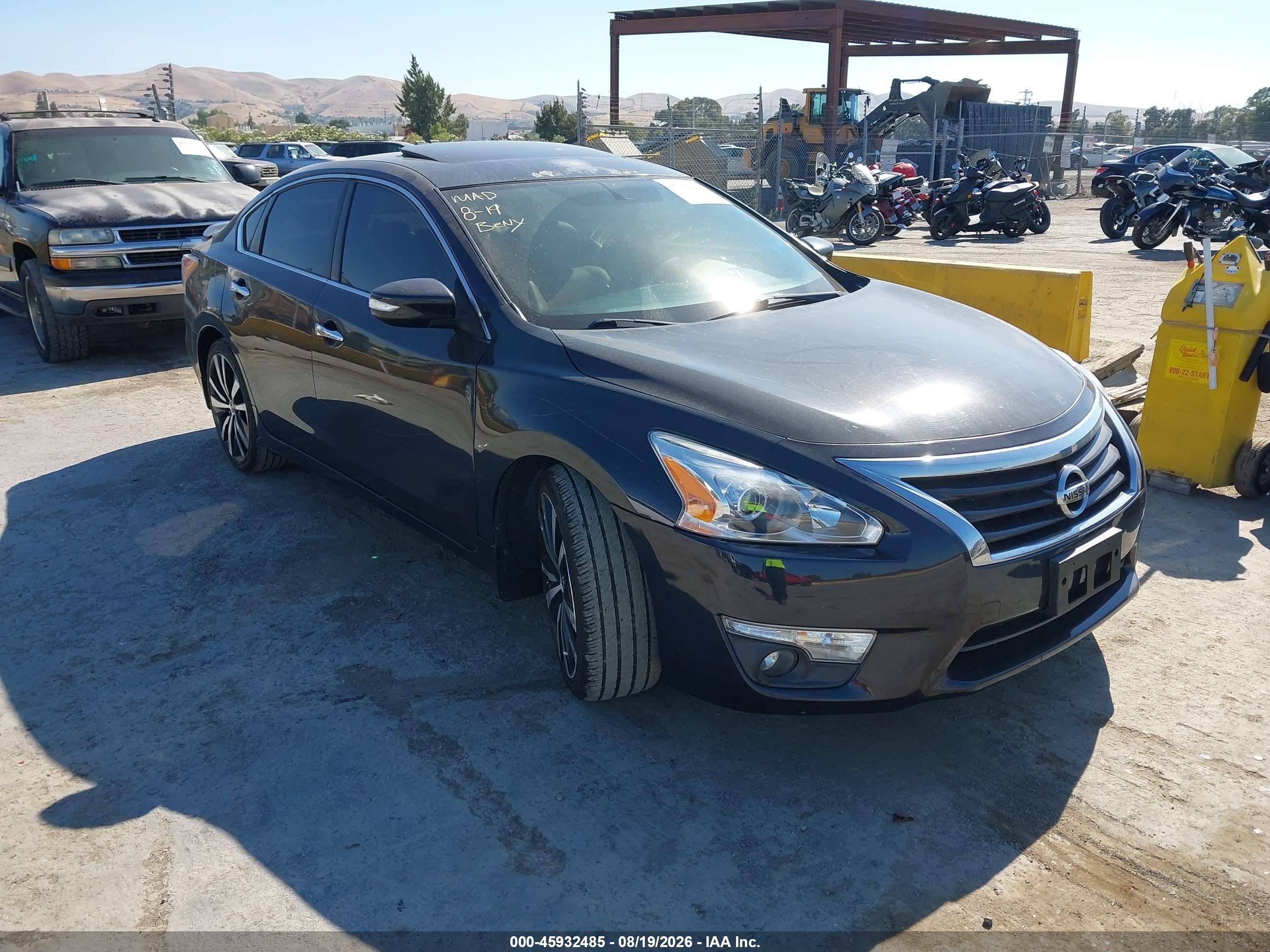 2015 Nissan Altima 2.5 Sv Gray vin: 1N4AL3AP5FC161188