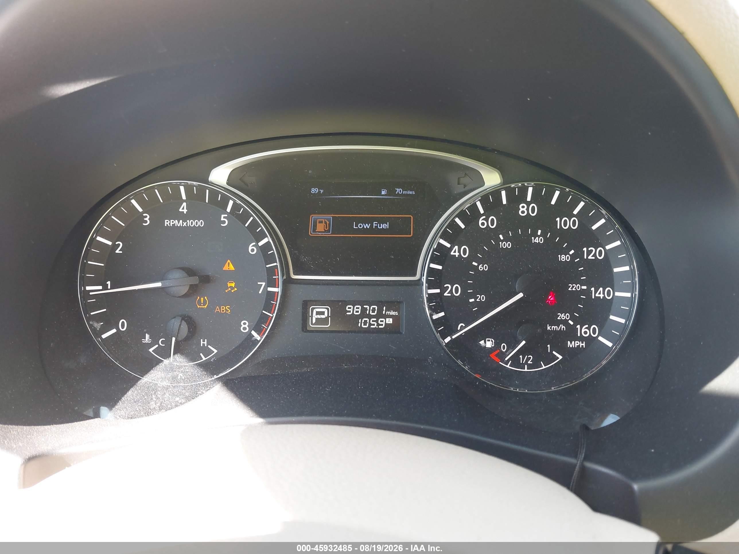 2015 Nissan Altima 2.5 Sv Gray vin: 1N4AL3AP5FC161188