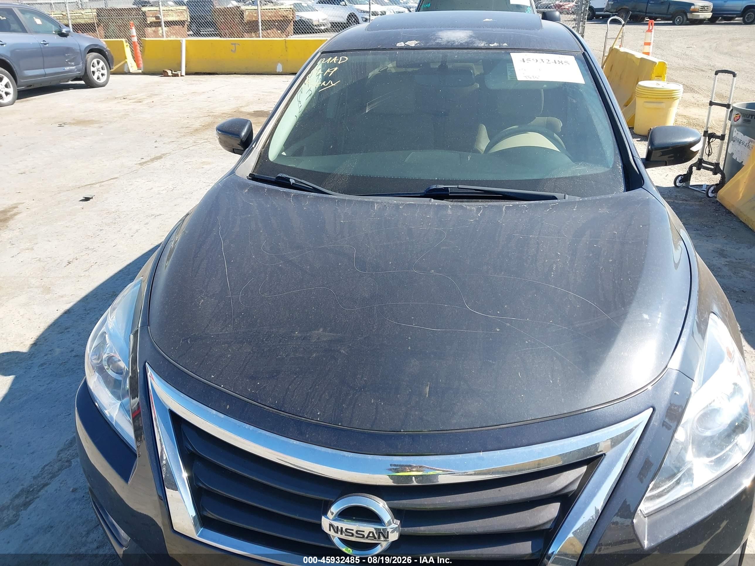 2015 Nissan Altima 2.5 Sv Gray vin: 1N4AL3AP5FC161188