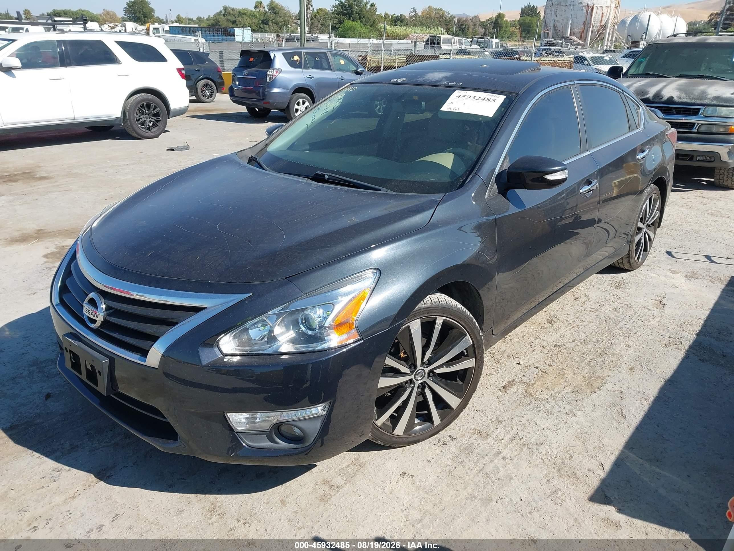 2015 Nissan Altima 2.5 Sv Gray vin: 1N4AL3AP5FC161188