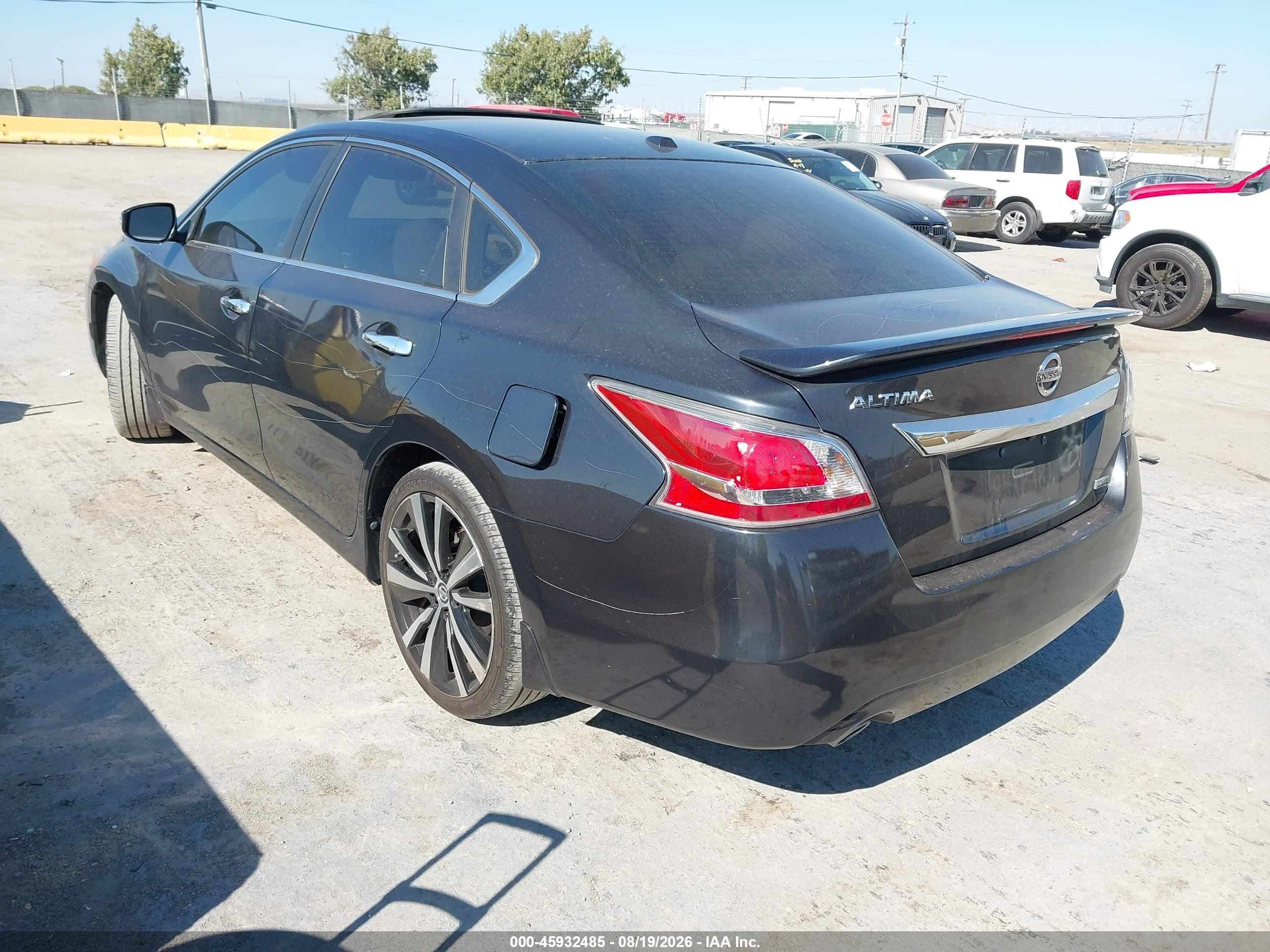 2015 Nissan Altima 2.5 Sv Gray vin: 1N4AL3AP5FC161188