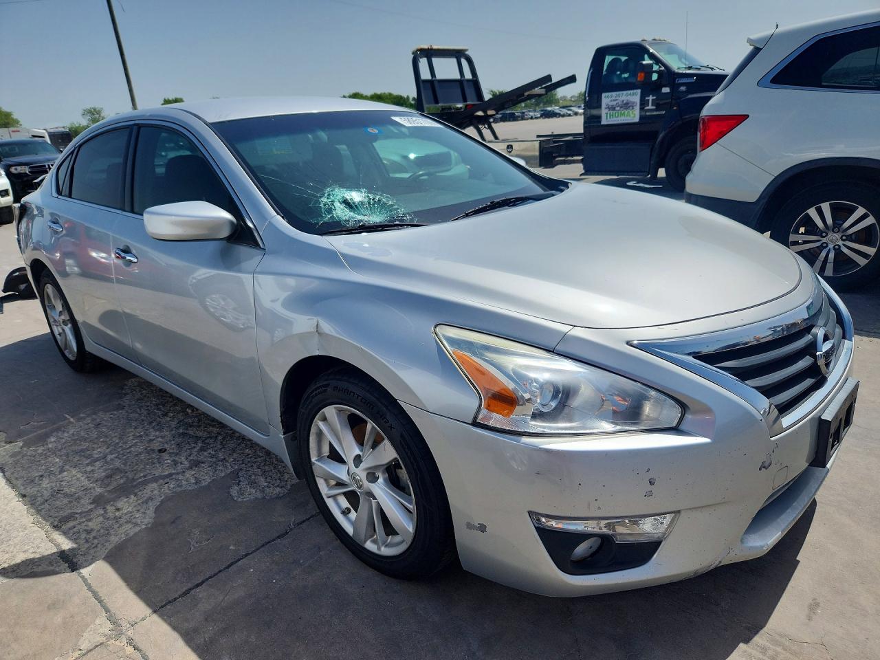 2015 Nissan Altima 2.5 Sv Silver vin: 1N4AL3AP5FC185085