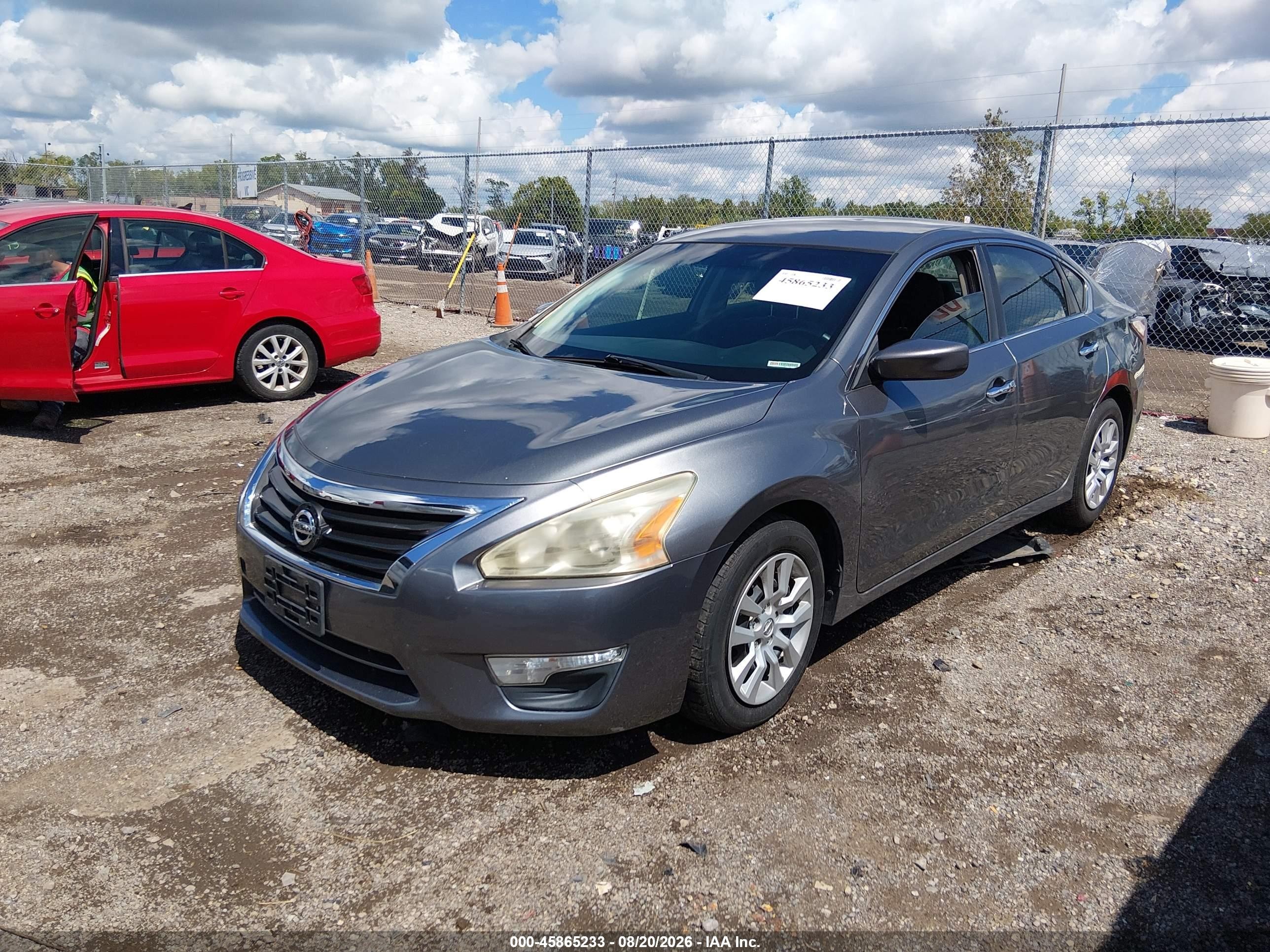 2015 Nissan Altima 2.5/2.5 S/2.5 Sl/2.5 Sv Gray vin: 1N4AL3AP5FC186477