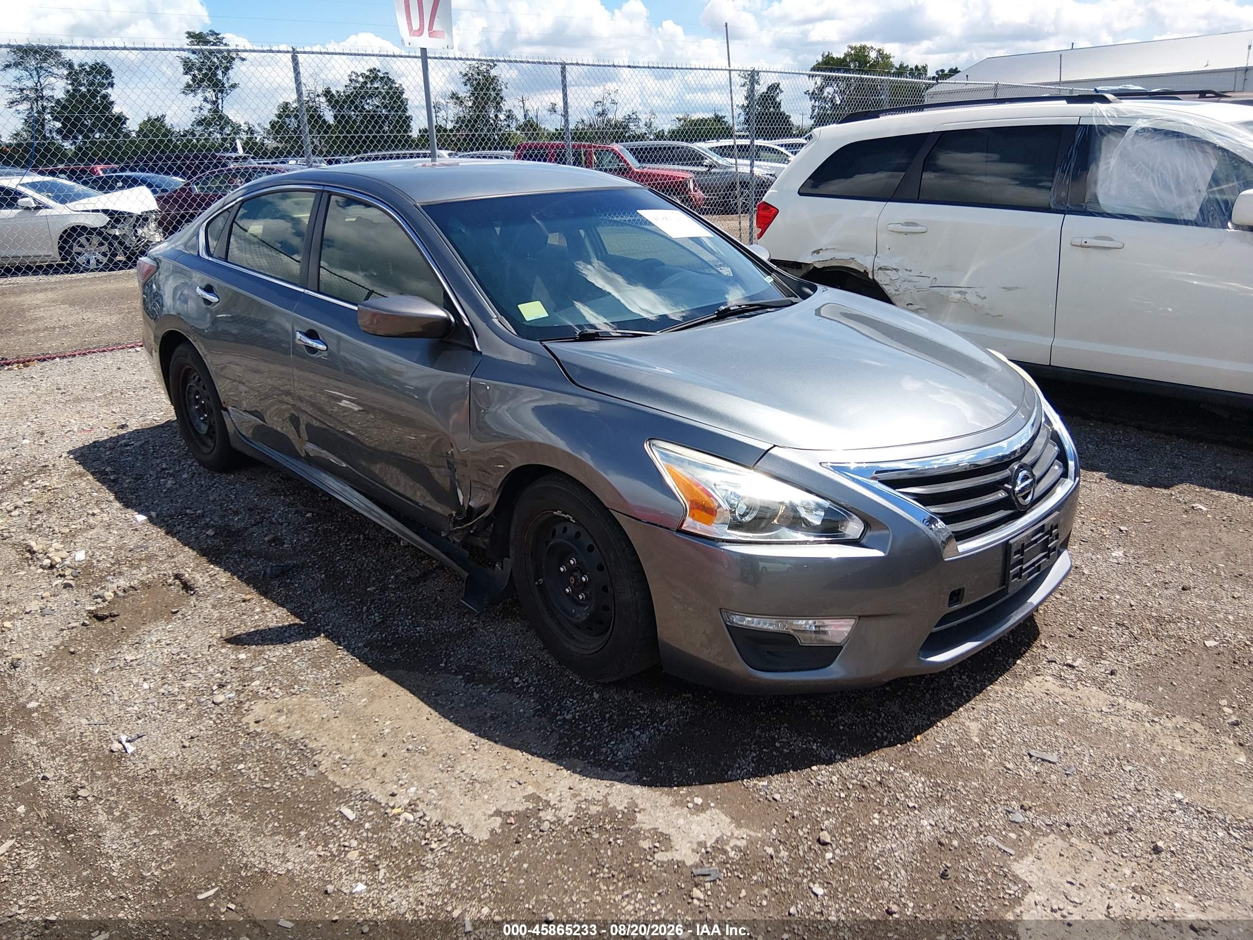 2015 Nissan Altima 2.5/2.5 S/2.5 Sl/2.5 Sv Gray vin: 1N4AL3AP5FC186477