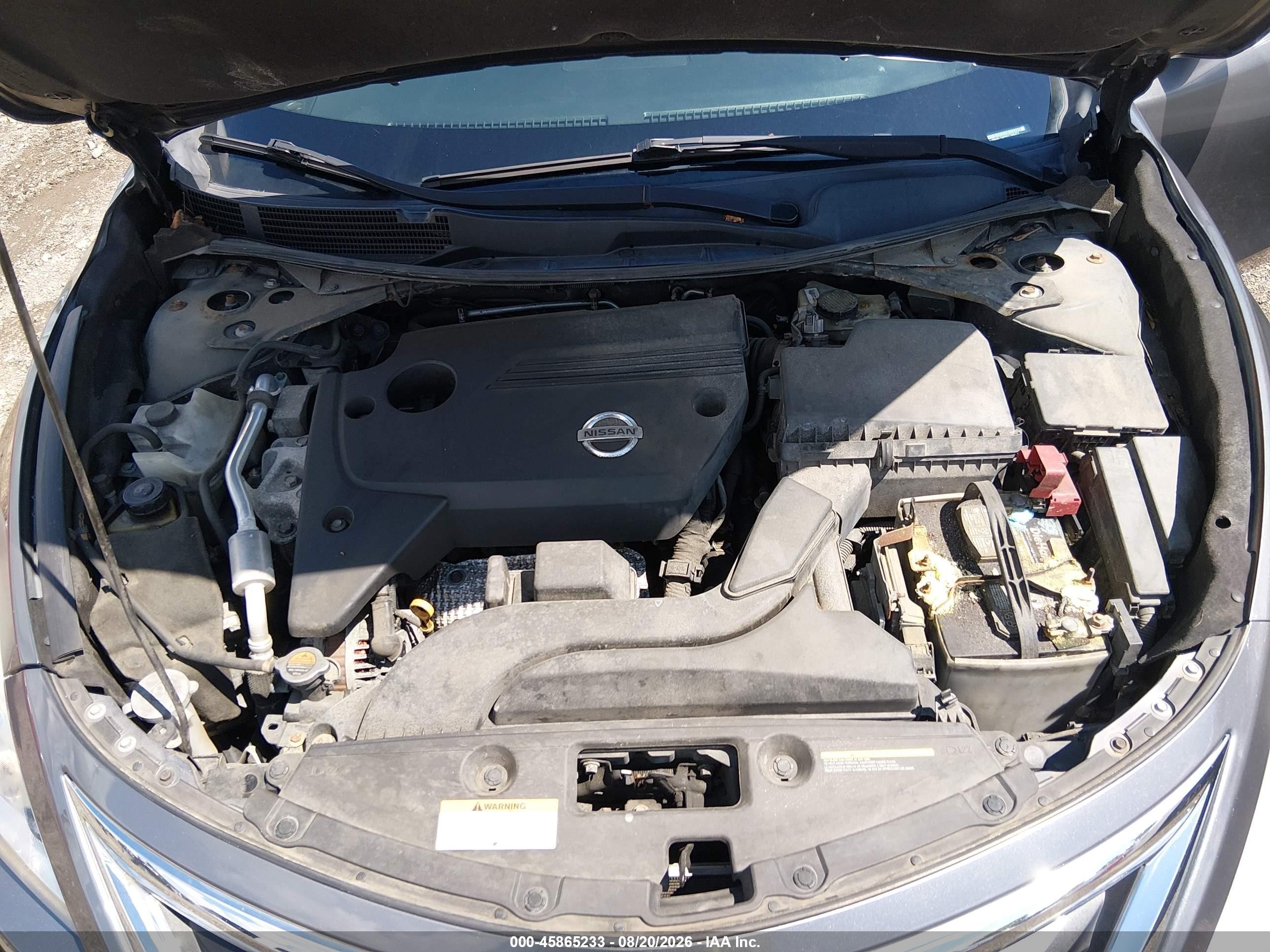 2015 Nissan Altima 2.5/2.5 S/2.5 Sl/2.5 Sv Gray vin: 1N4AL3AP5FC186477