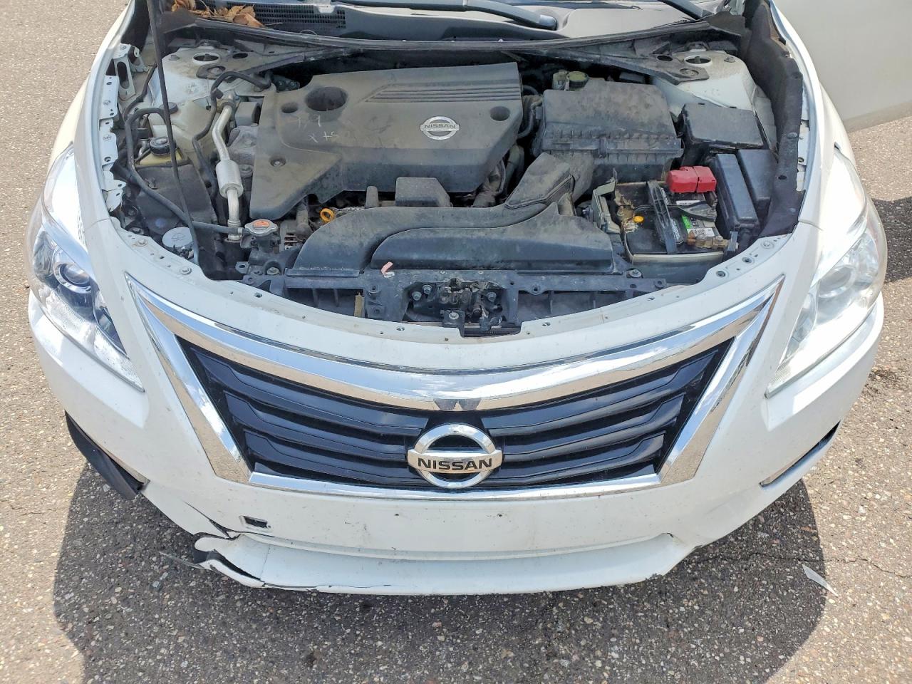 2015 Nissan Altima 2.5 S White vin: 1N4AL3AP5FC191419