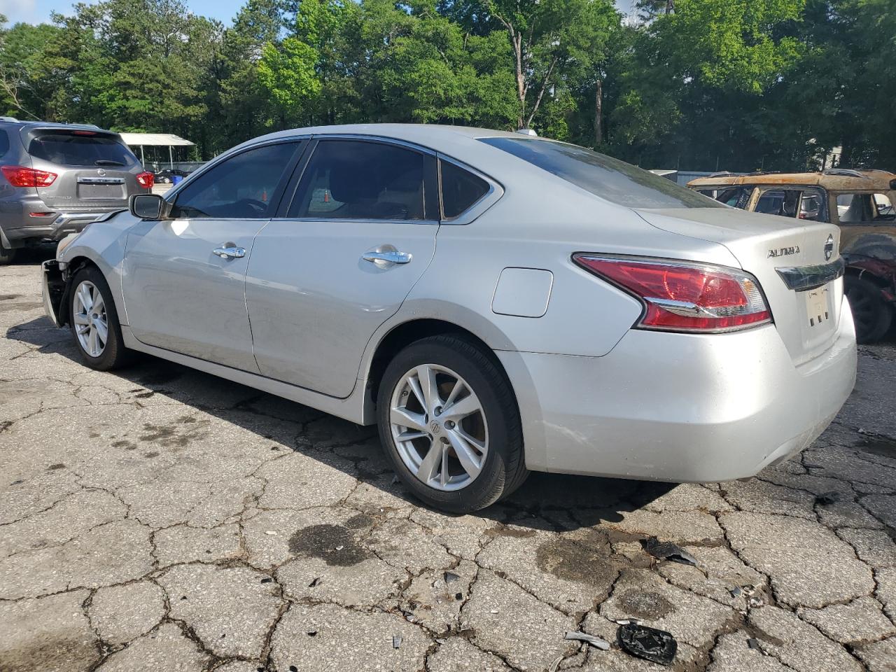 2015 Nissan Altima 2.5 Silver vin: 1N4AL3AP5FC197155