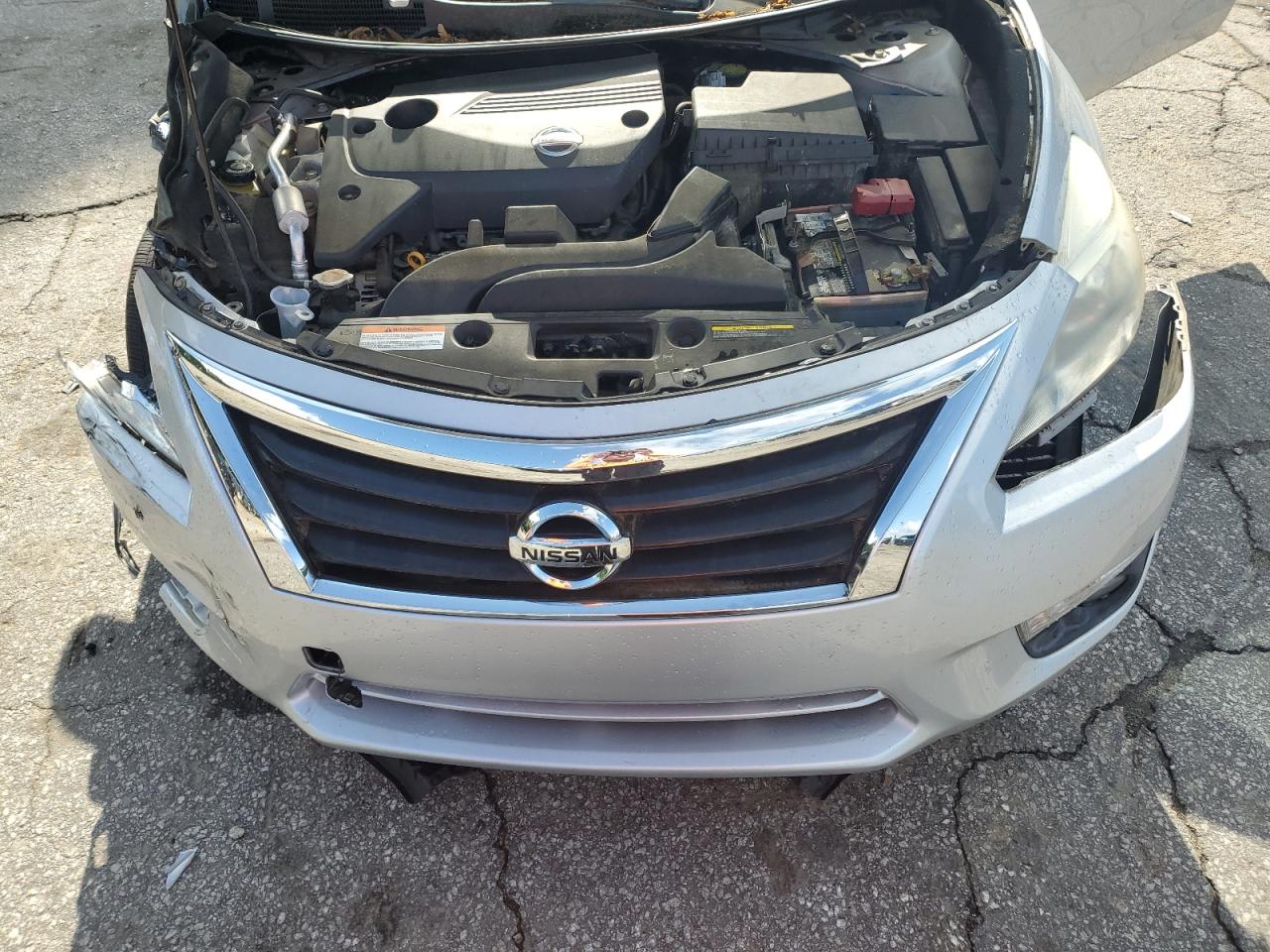 2015 Nissan Altima 2.5 Silver vin: 1N4AL3AP5FC197155