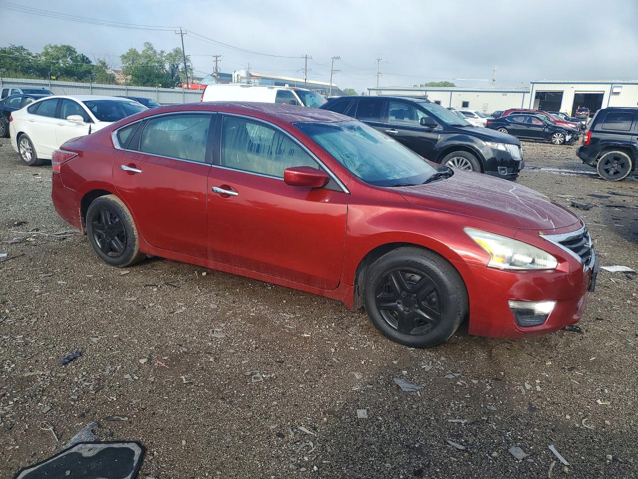 2015 Nissan Altima 2.5 S Red vin: 1N4AL3AP5FC204413