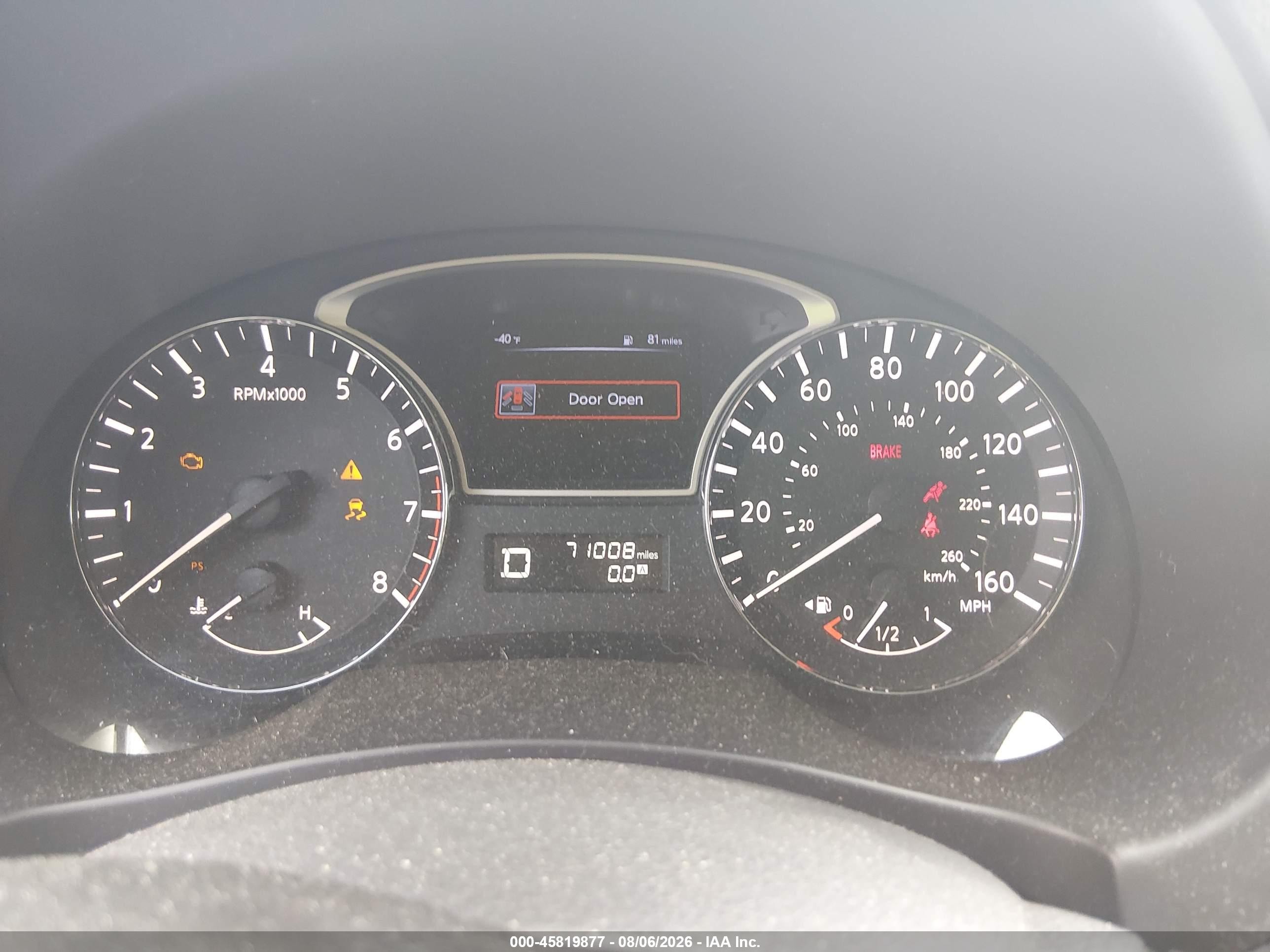 2015 Nissan Altima 2.5/2.5 S/2.5 Sl/2.5 Sv Серебряный vin: 1N4AL3AP5FC206646