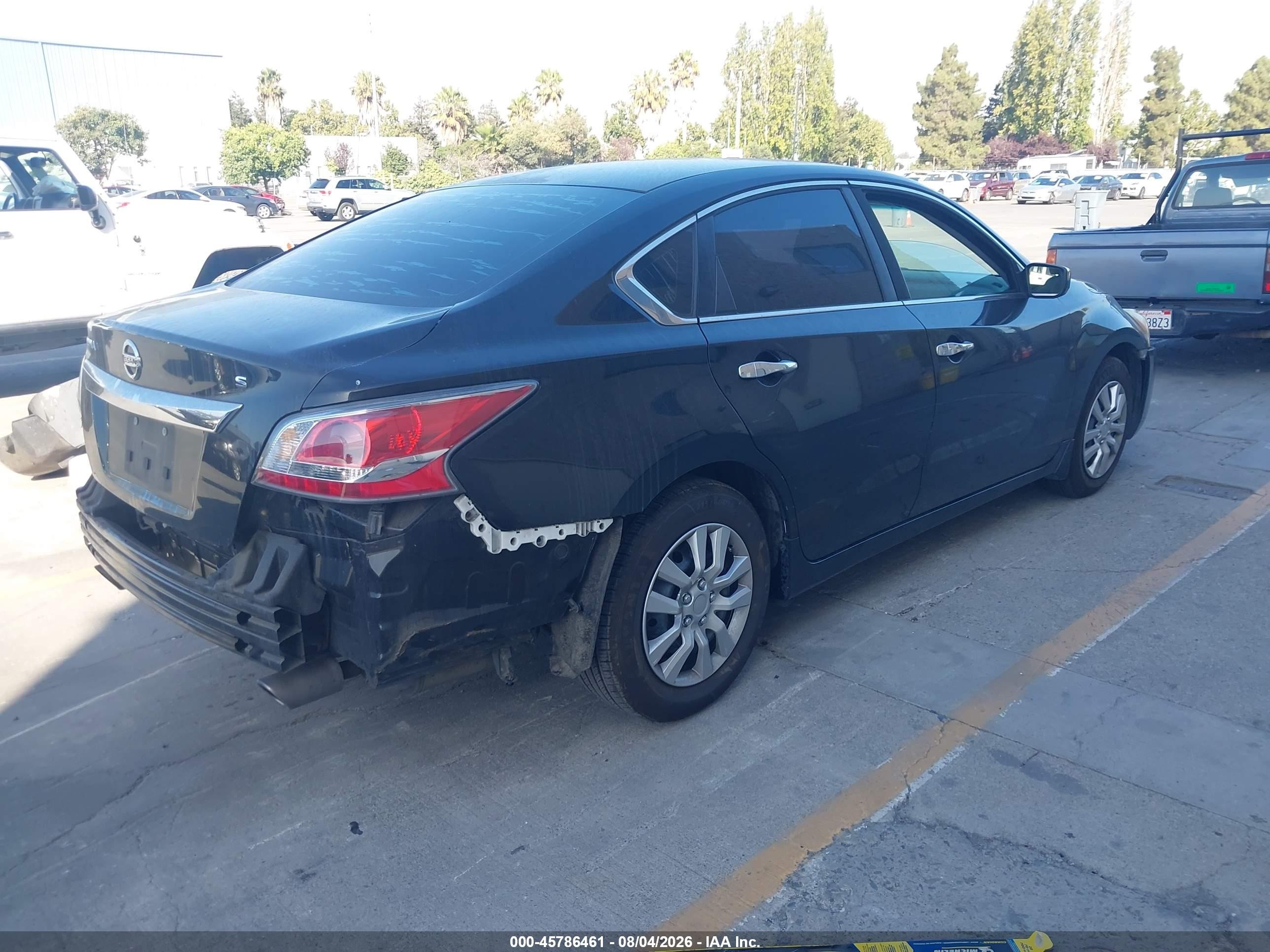 2015 Nissan Altima 2.5 S Black vin: 1N4AL3AP5FC214813