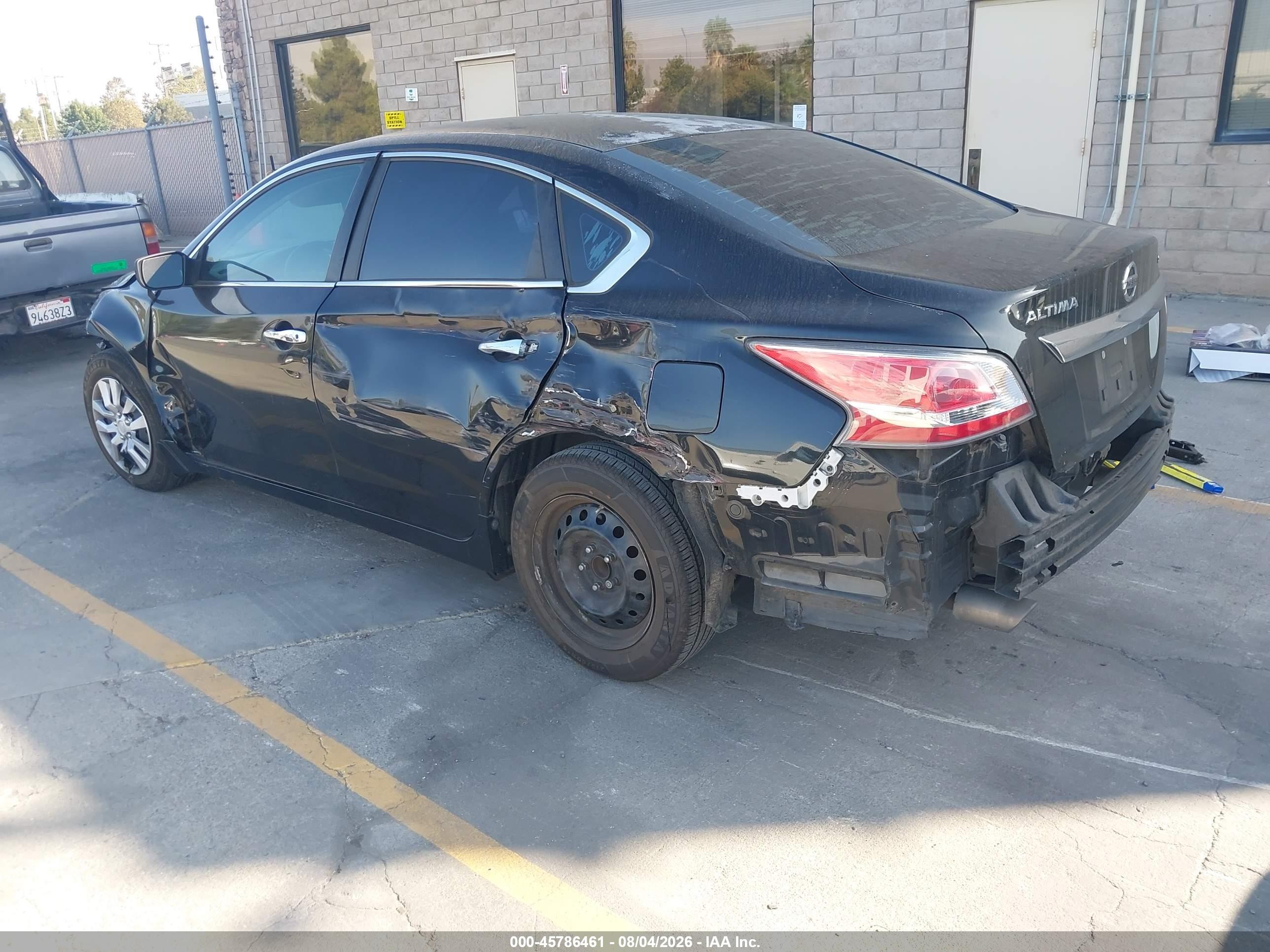2015 Nissan Altima 2.5 S Black vin: 1N4AL3AP5FC214813