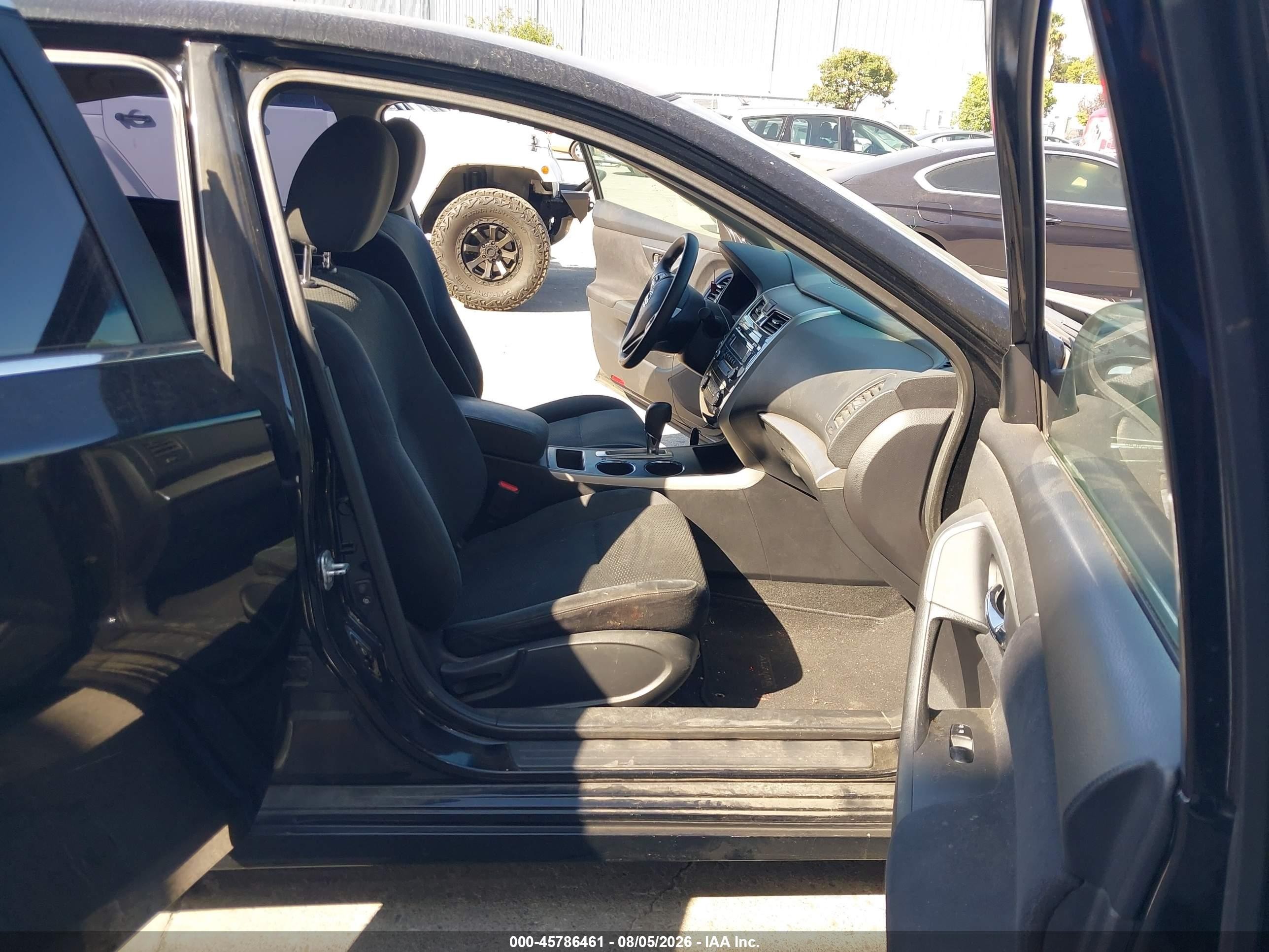 2015 Nissan Altima 2.5 S Black vin: 1N4AL3AP5FC214813