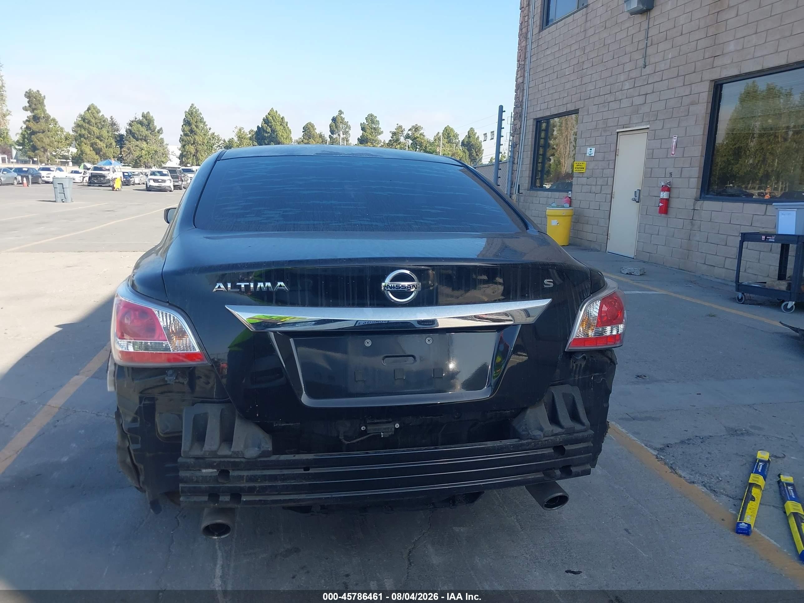 2015 Nissan Altima 2.5 S Black vin: 1N4AL3AP5FC214813
