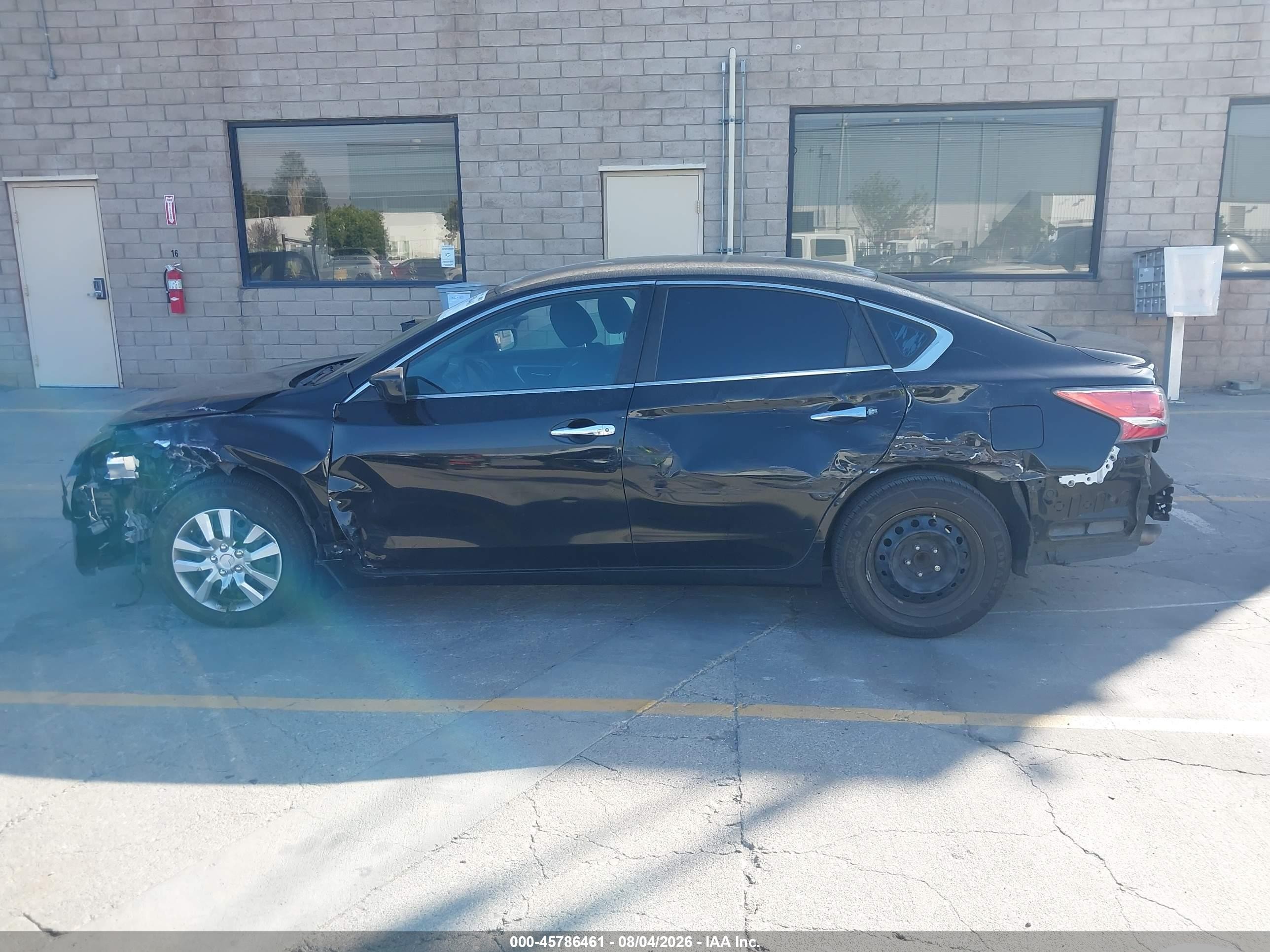 2015 Nissan Altima 2.5 S Black vin: 1N4AL3AP5FC214813