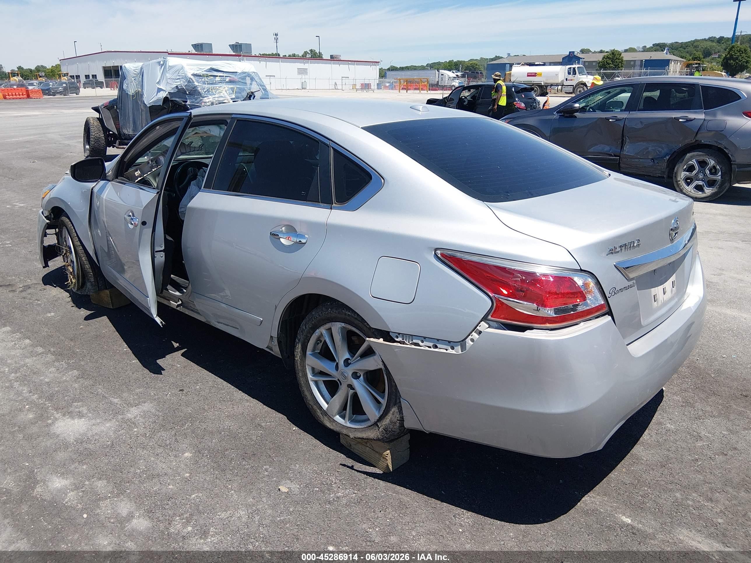 2015 Nissan Altima 2.5 Sl Silver vin: 1N4AL3AP5FC215797