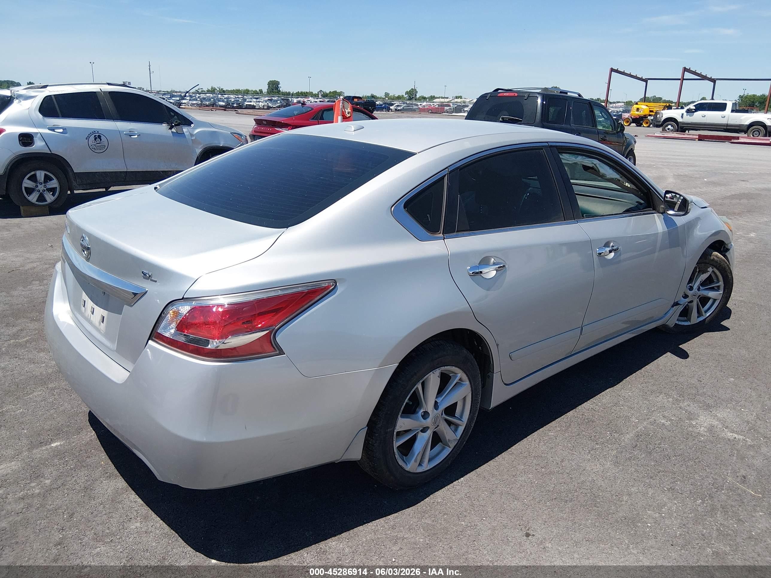 2015 Nissan Altima 2.5 Sl Silver vin: 1N4AL3AP5FC215797