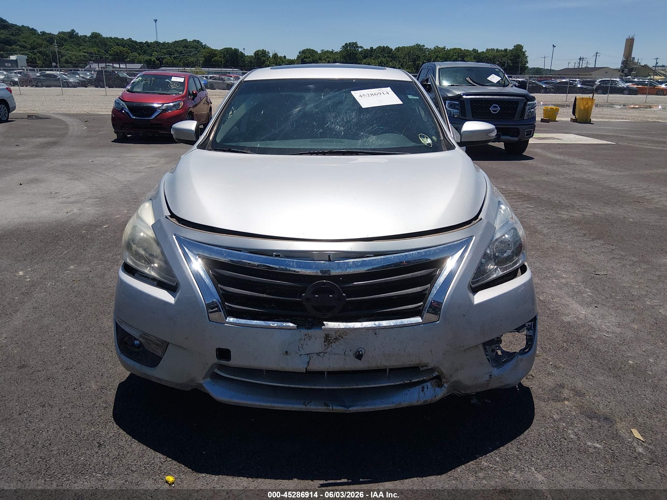 2015 Nissan Altima 2.5 Sl Silver vin: 1N4AL3AP5FC215797