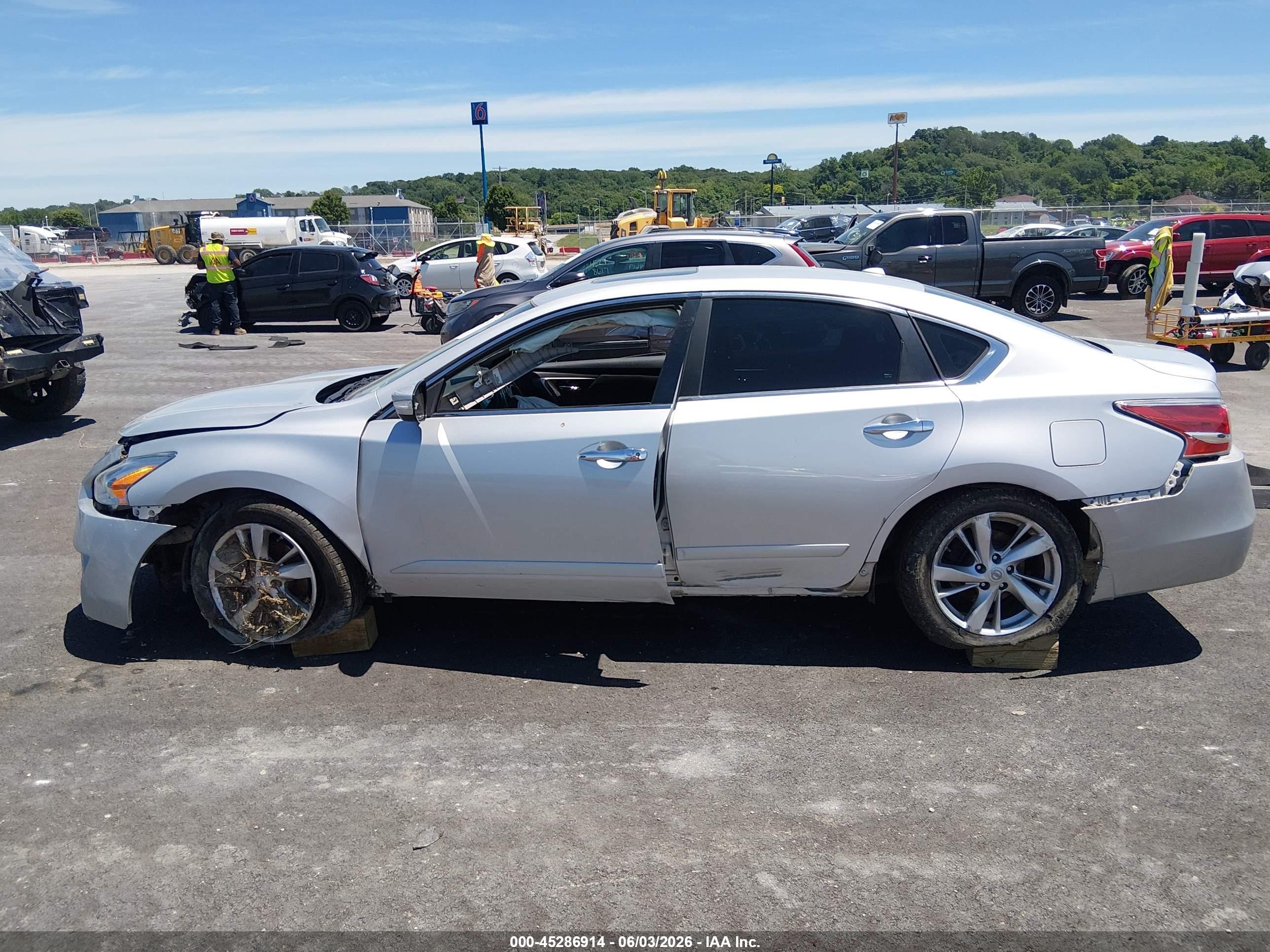 2015 Nissan Altima 2.5 Sl Silver vin: 1N4AL3AP5FC215797