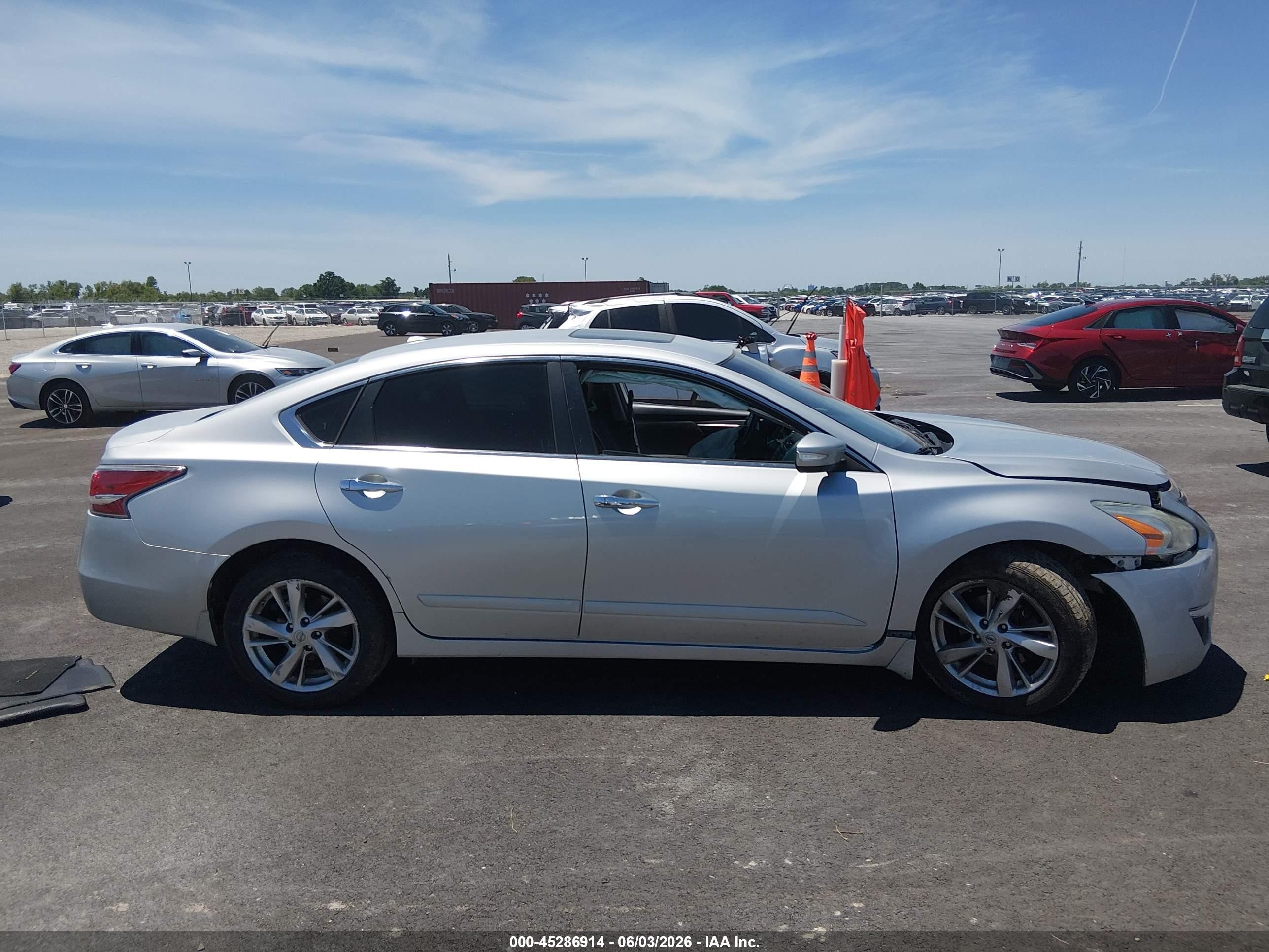 2015 Nissan Altima 2.5 Sl Silver vin: 1N4AL3AP5FC215797