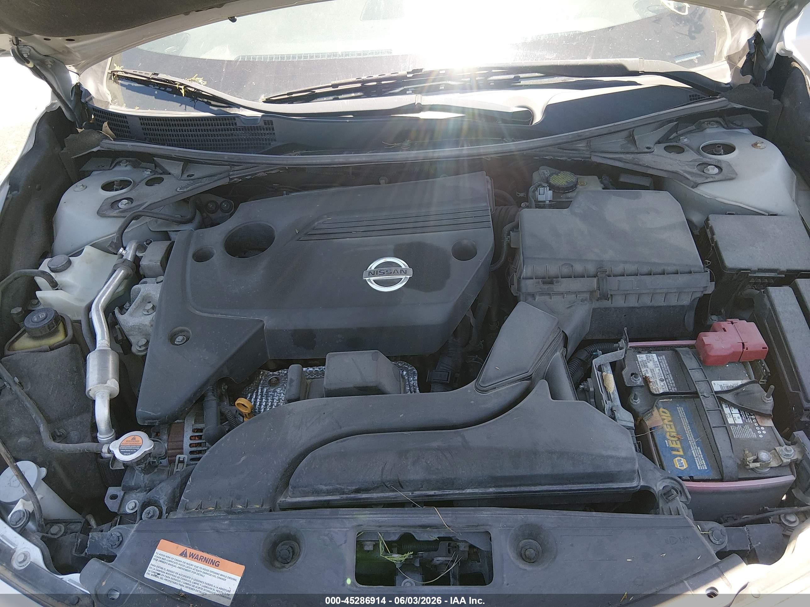 2015 Nissan Altima 2.5 Sl Silver vin: 1N4AL3AP5FC215797