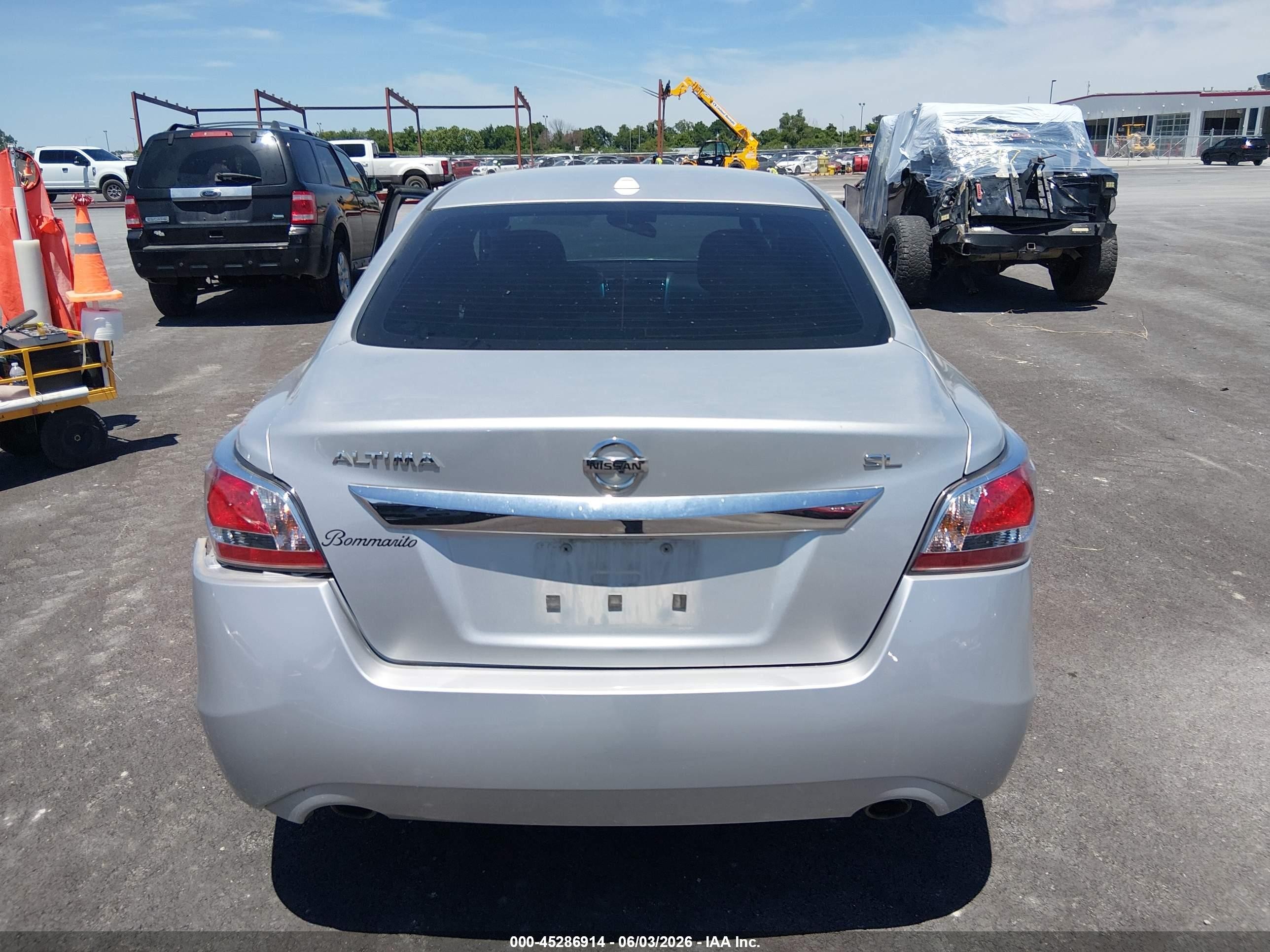 2015 Nissan Altima 2.5 Sl Silver vin: 1N4AL3AP5FC215797