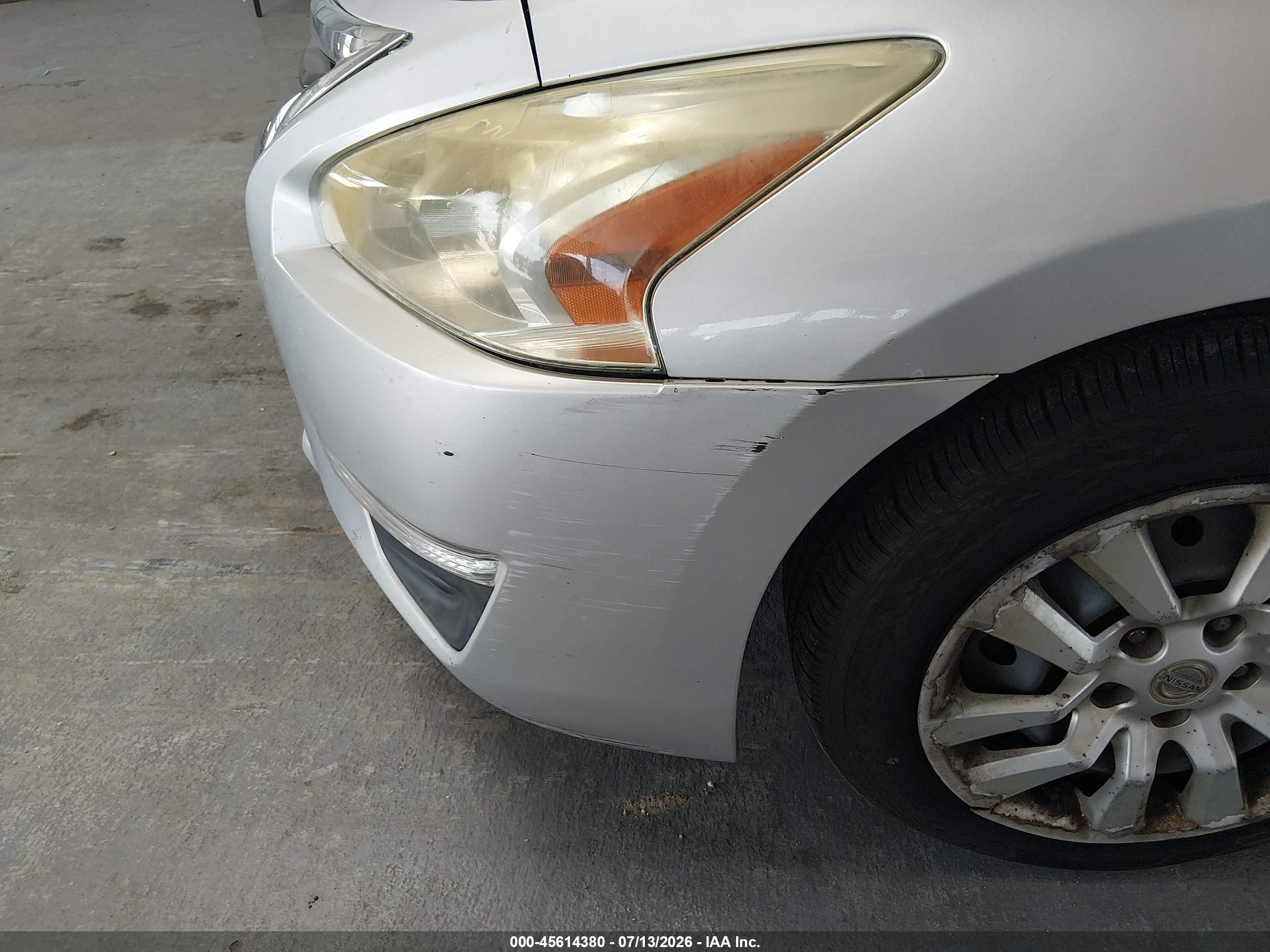 2015 Nissan Altima 2.5 S Silver vin: 1N4AL3AP5FC232437