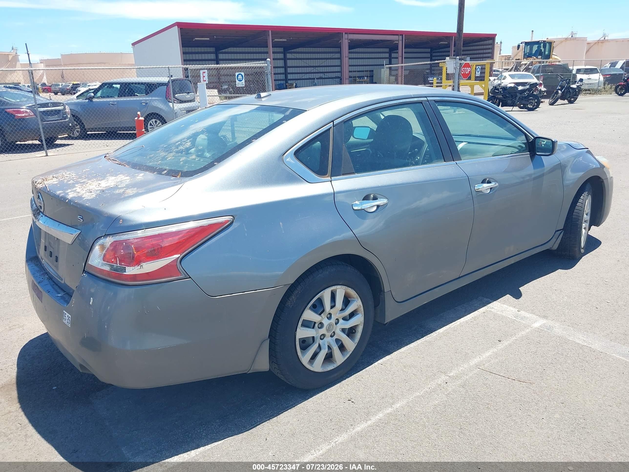 2015 Nissan Altima 2.5 S Gray vin: 1N4AL3AP5FC232728