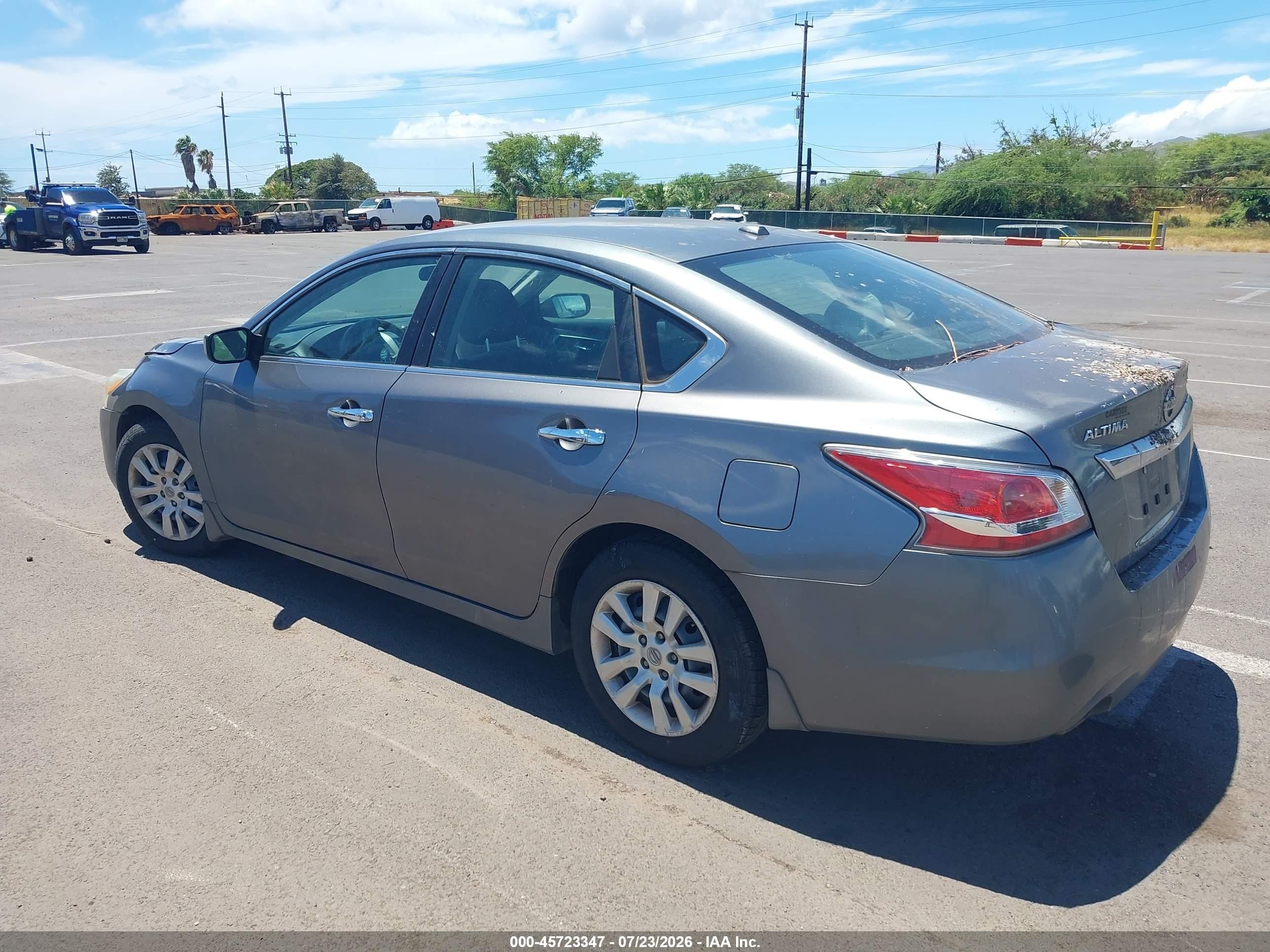 2015 Nissan Altima 2.5 S Gray vin: 1N4AL3AP5FC232728