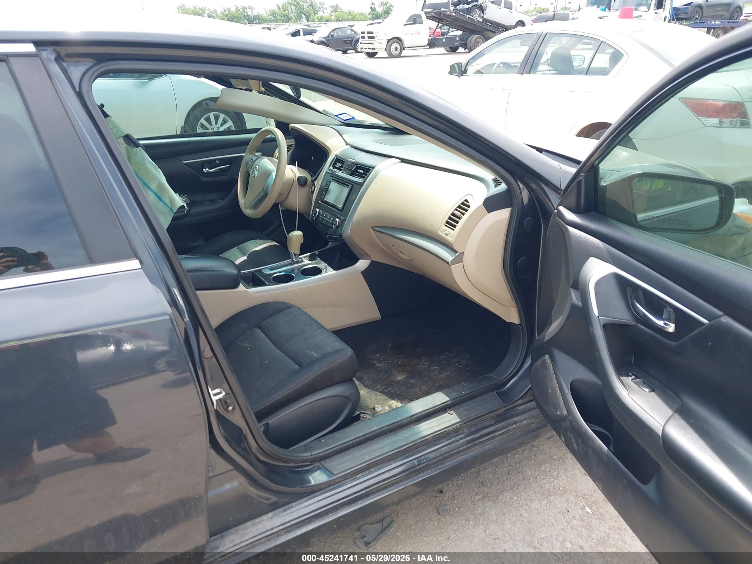 2015 Nissan Altima 2.5 Black vin: 1N4AL3AP5FC233782