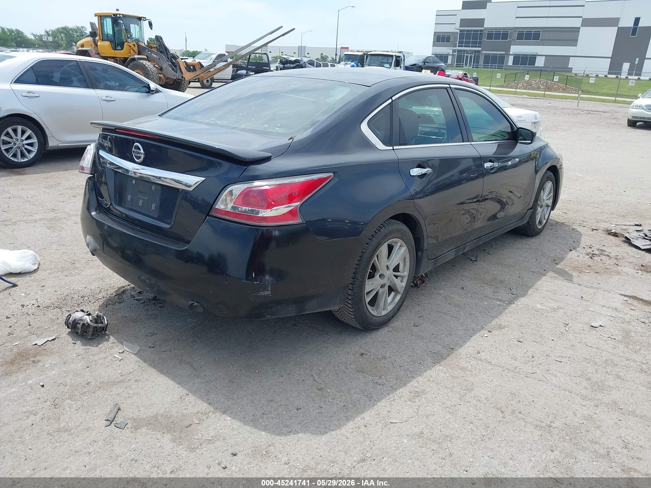 2015 Nissan Altima 2.5 Black vin: 1N4AL3AP5FC233782