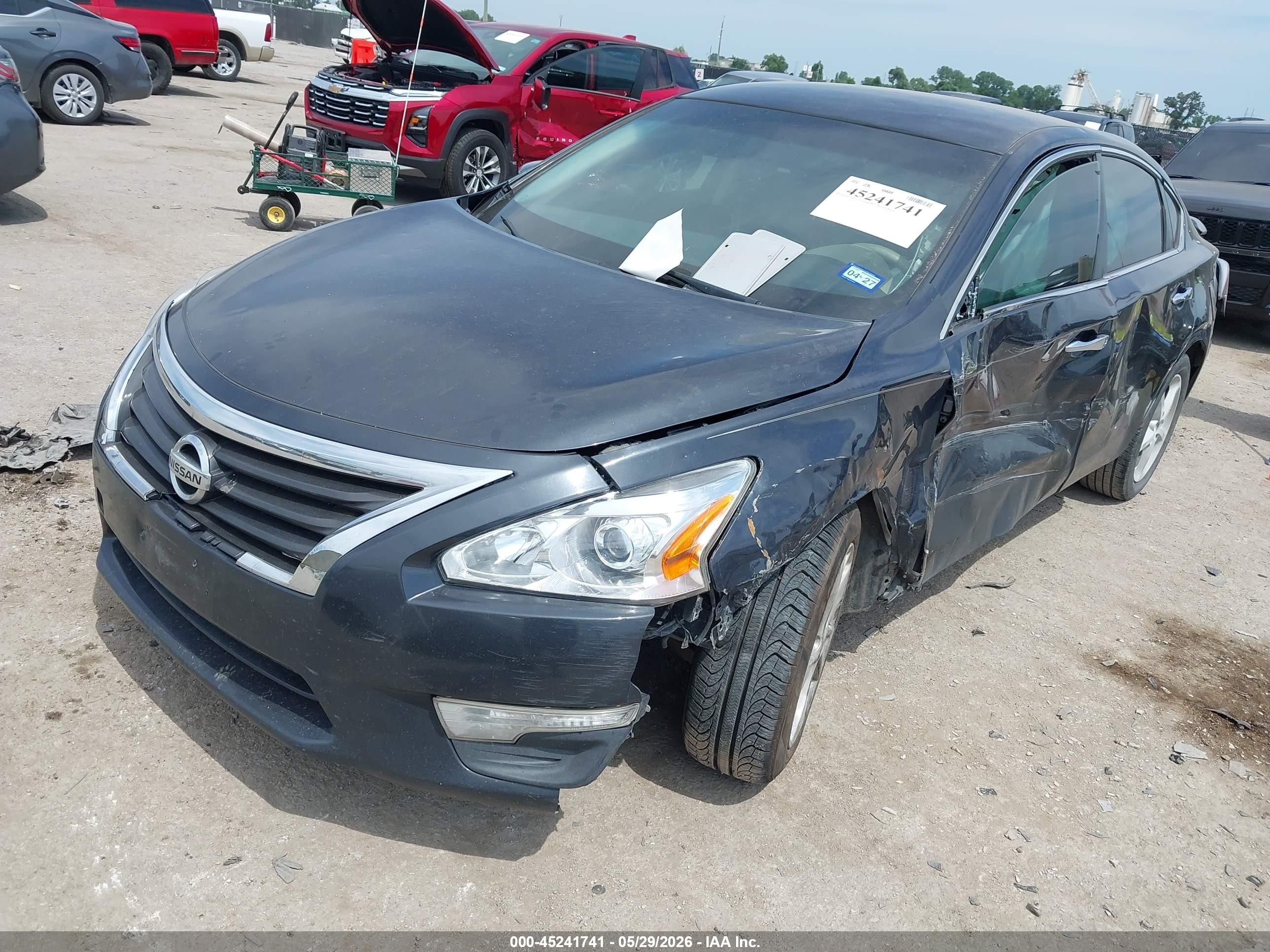 2015 Nissan Altima 2.5 Black vin: 1N4AL3AP5FC233782