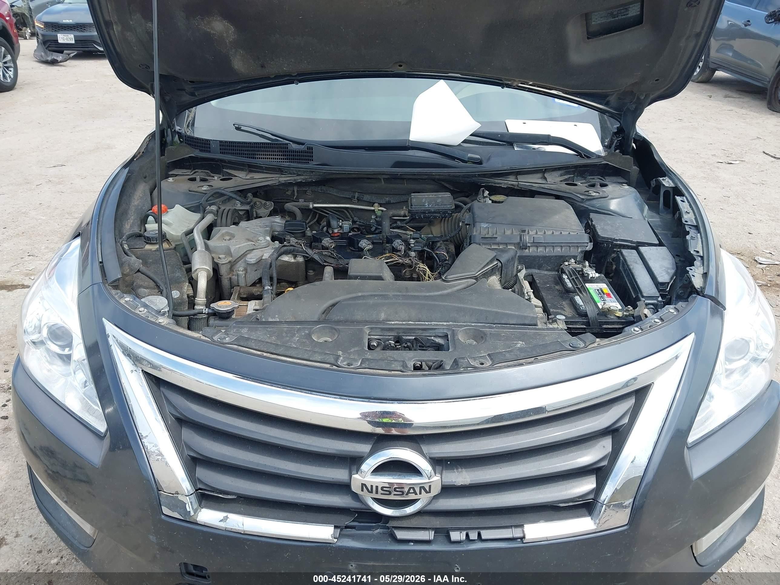 2015 Nissan Altima 2.5 Black vin: 1N4AL3AP5FC233782