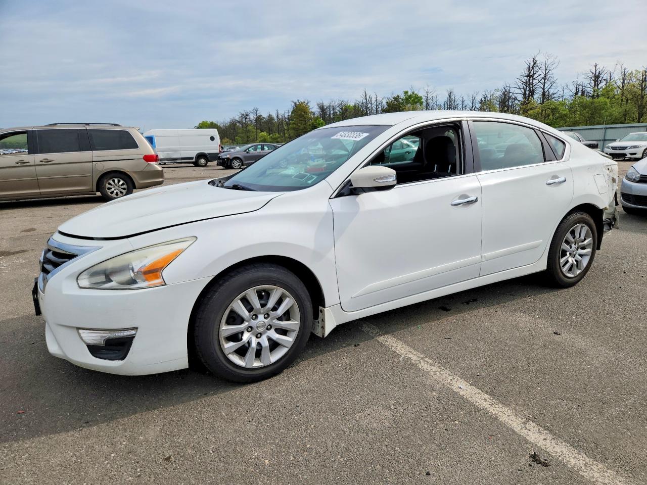 2015 Nissan Altima 2.5 S White vin: 1N4AL3AP5FC253840