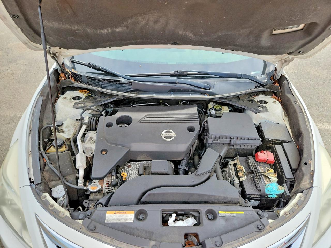 2015 Nissan Altima 2.5 S White vin: 1N4AL3AP5FC253840