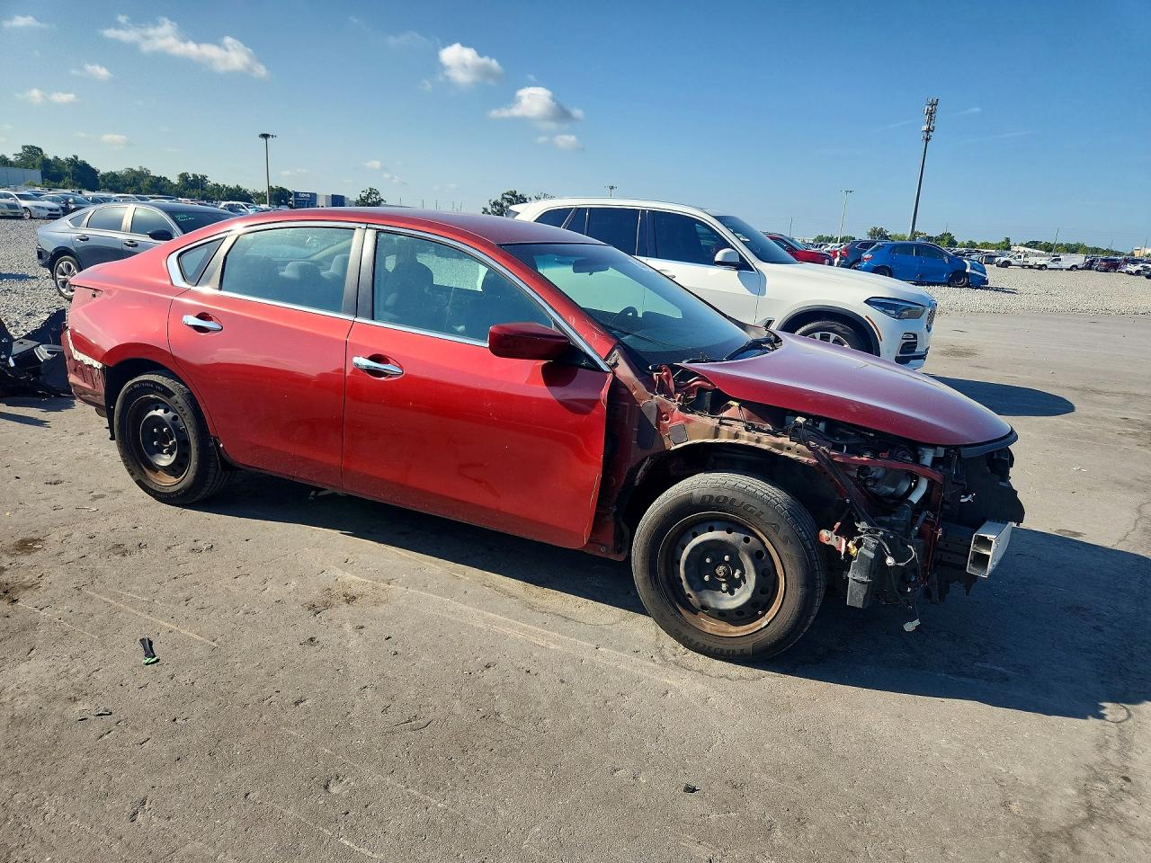 2015 Nissan Altima 2.5 S Red vin: 1N4AL3AP5FC260450