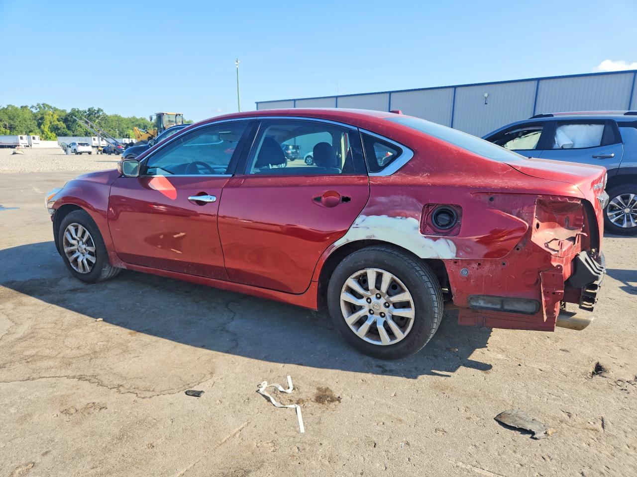 2015 Nissan Altima 2.5 S Red vin: 1N4AL3AP5FC260450