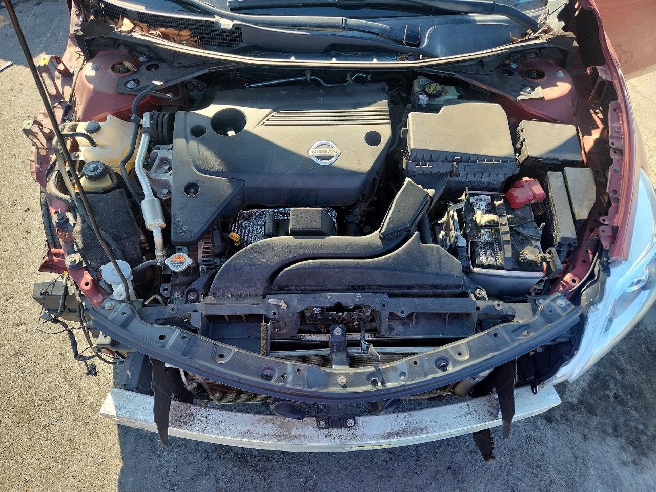 2015 Nissan Altima 2.5 S Red vin: 1N4AL3AP5FC260450