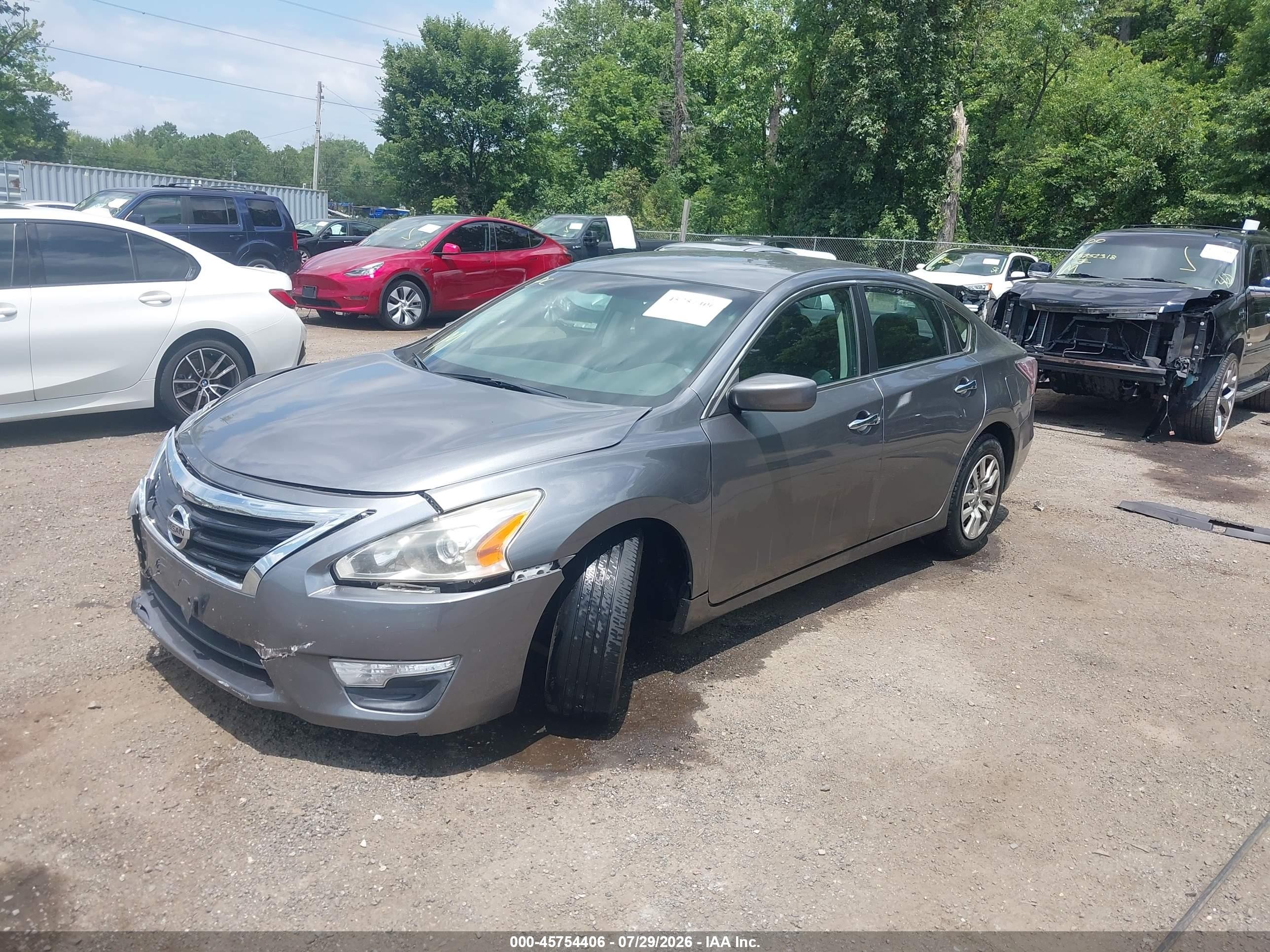 2015 Nissan Altima 2.5 S Gray vin: 1N4AL3AP5FC292198