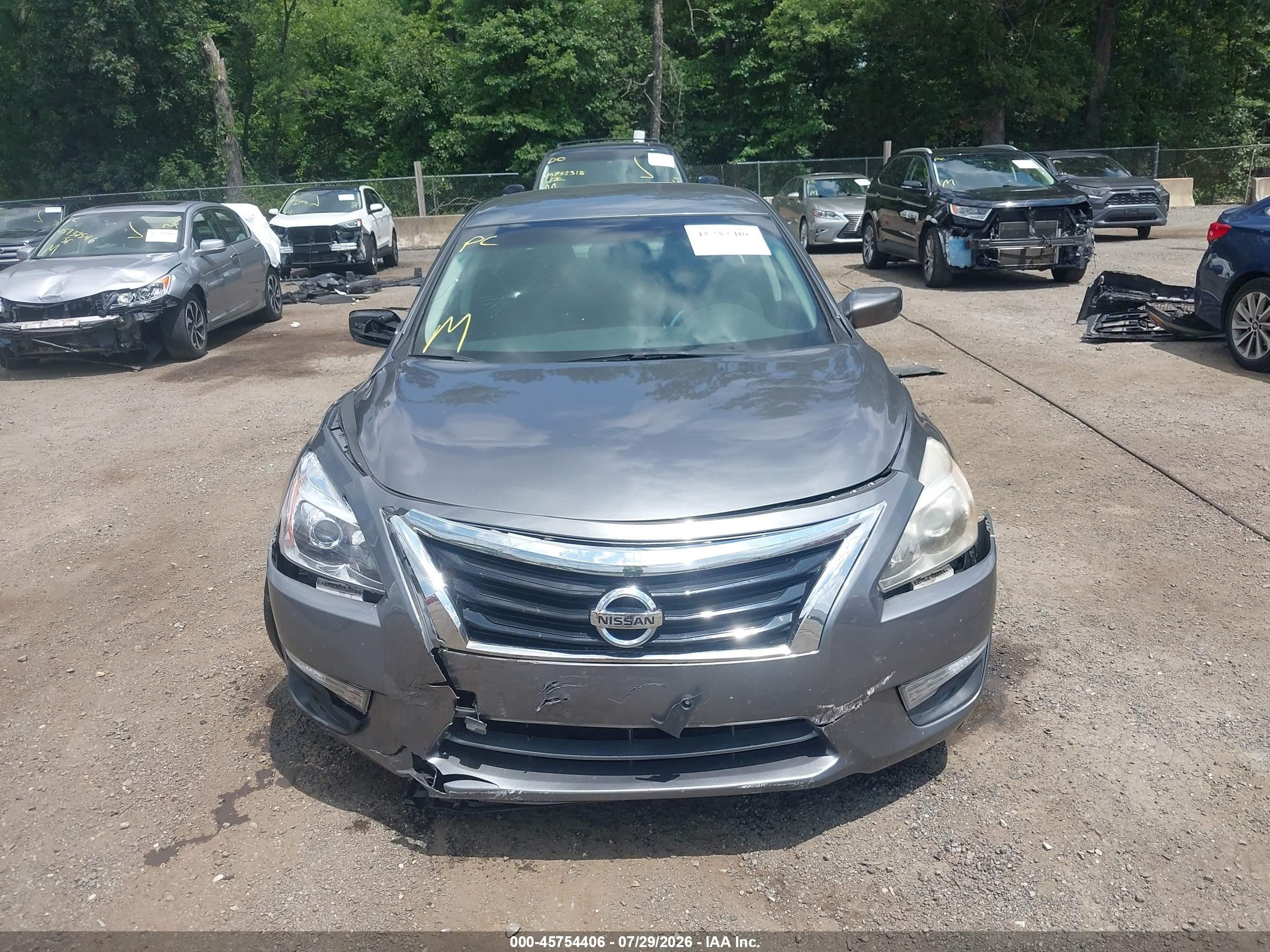 2015 Nissan Altima 2.5 S Gray vin: 1N4AL3AP5FC292198