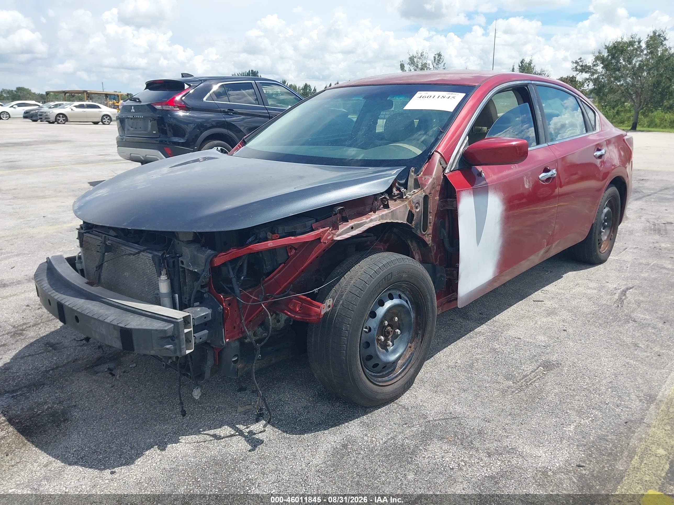 2015 Nissan Altima 2.5 S Red vin: 1N4AL3AP5FC293772