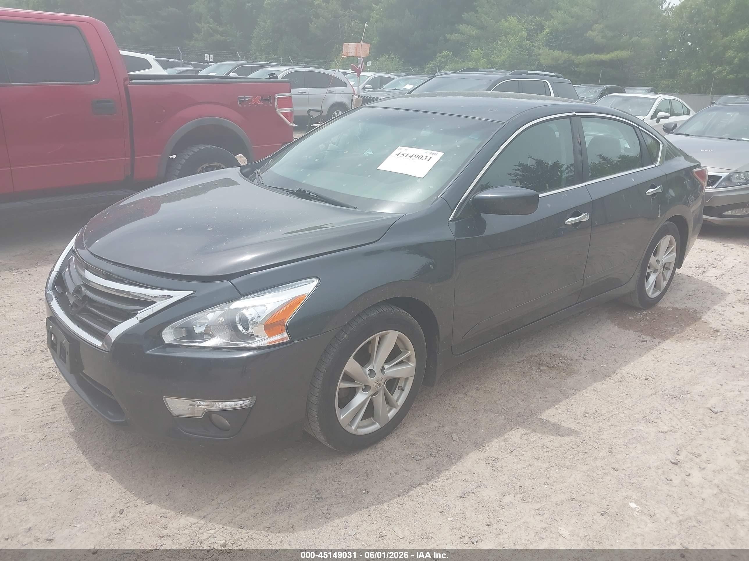 2015 Nissan Altima 2.5 Sv Black vin: 1N4AL3AP5FC411240