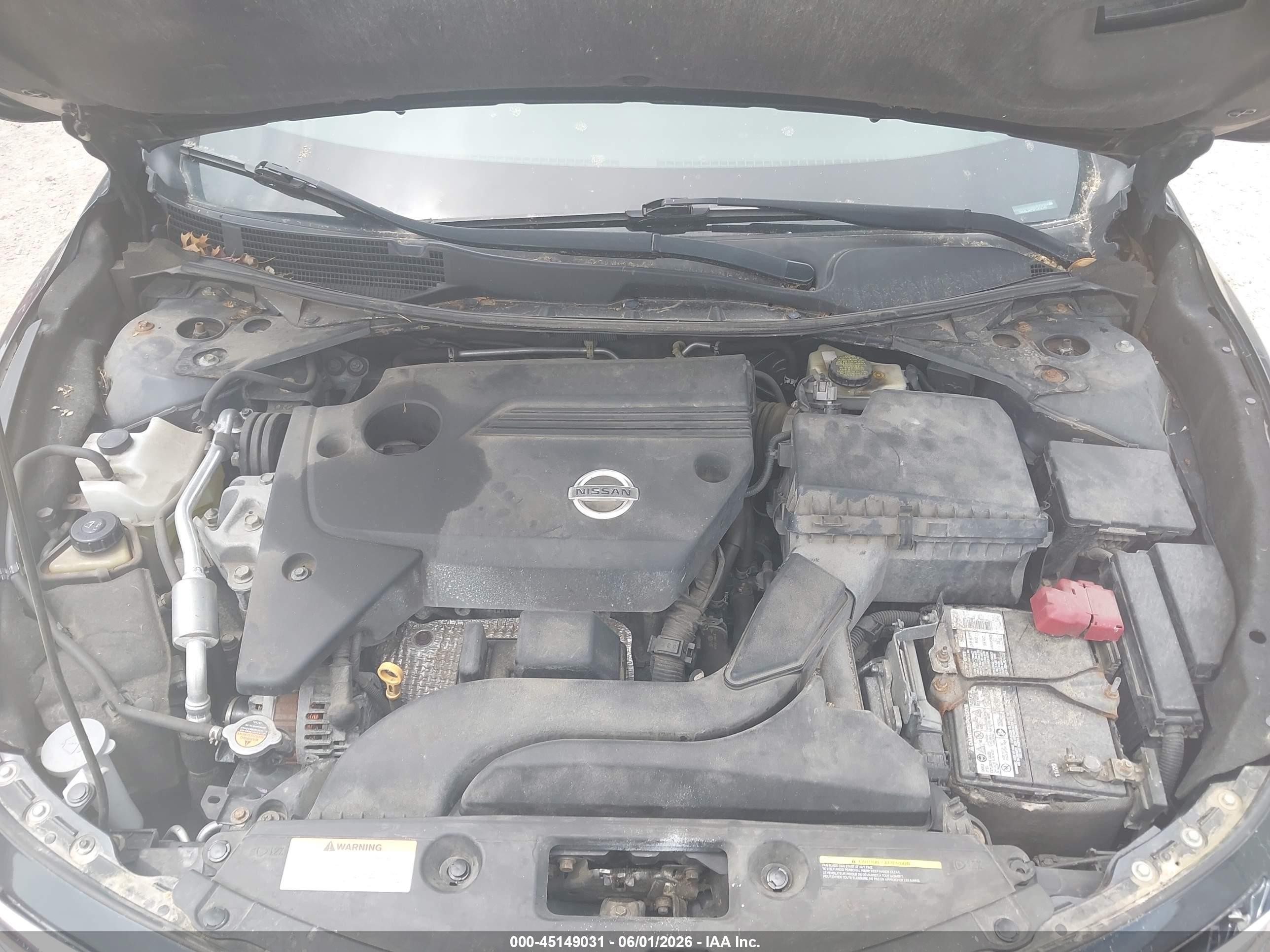 2015 Nissan Altima 2.5 Sv Black vin: 1N4AL3AP5FC411240