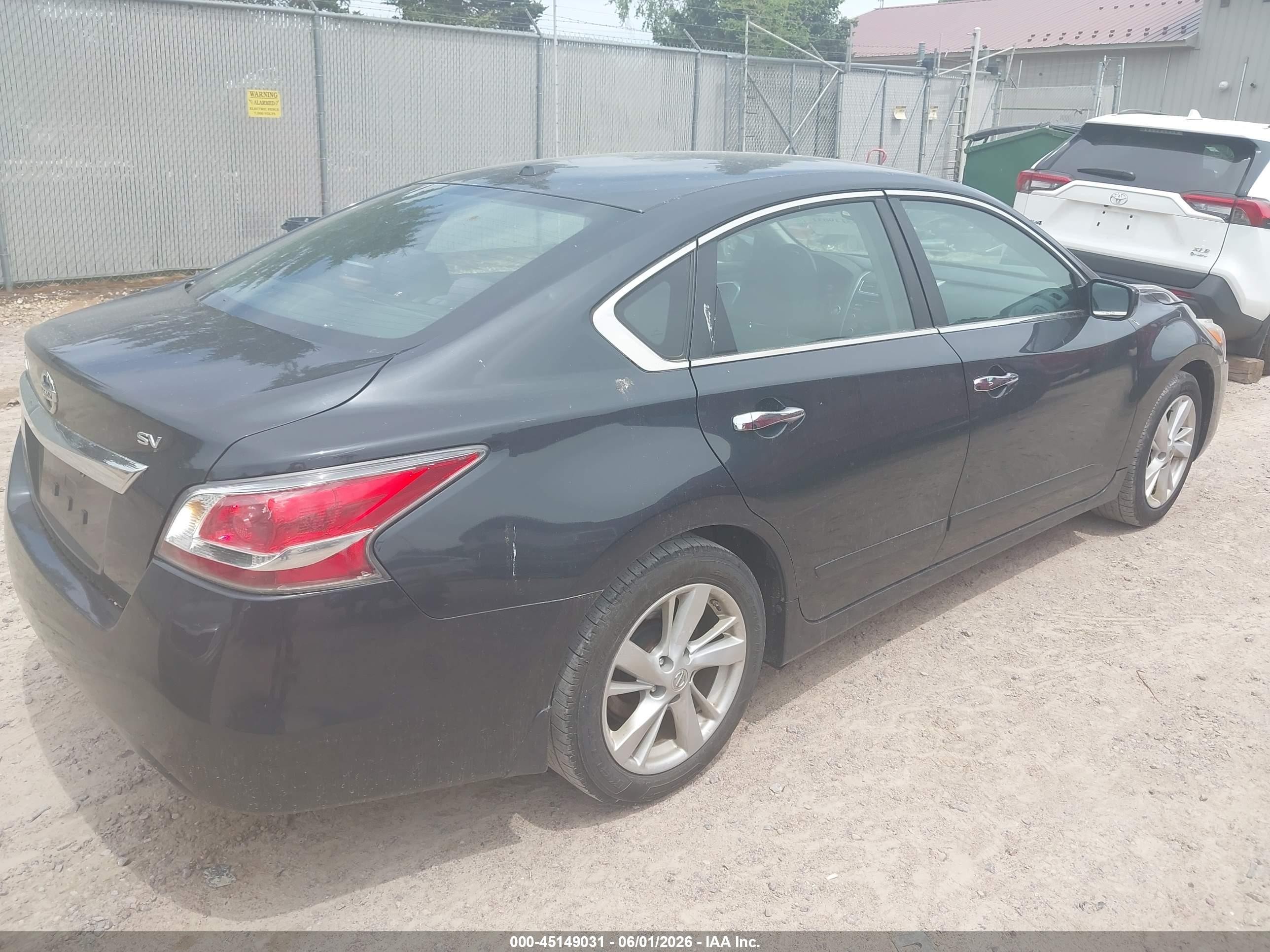 2015 Nissan Altima 2.5 Sv Black vin: 1N4AL3AP5FC411240