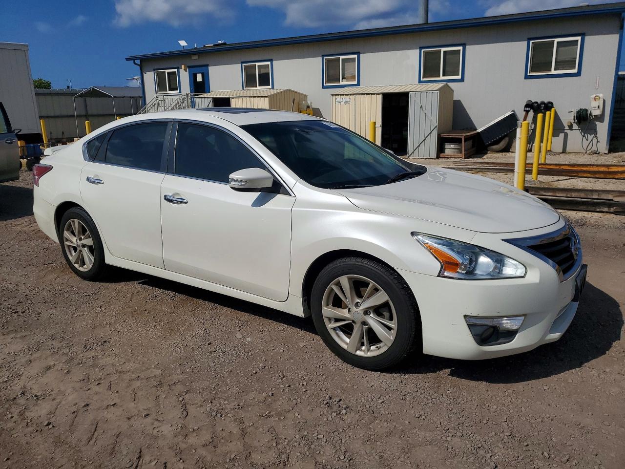 2015 Nissan Altima 2.5 Sl White vin: 1N4AL3AP5FC414736