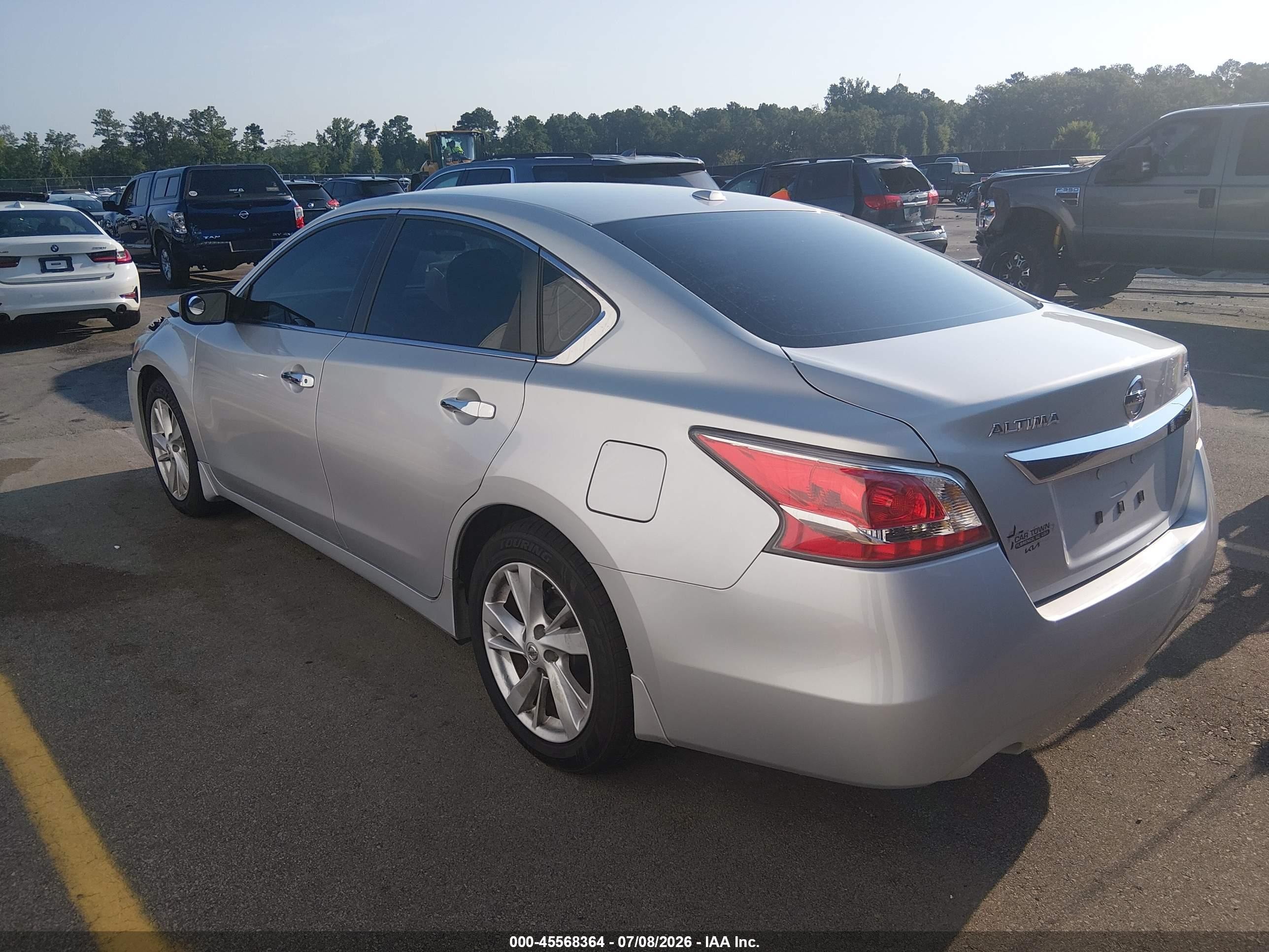 2015 Nissan Altima 2.5 Sv Silver vin: 1N4AL3AP5FC431181