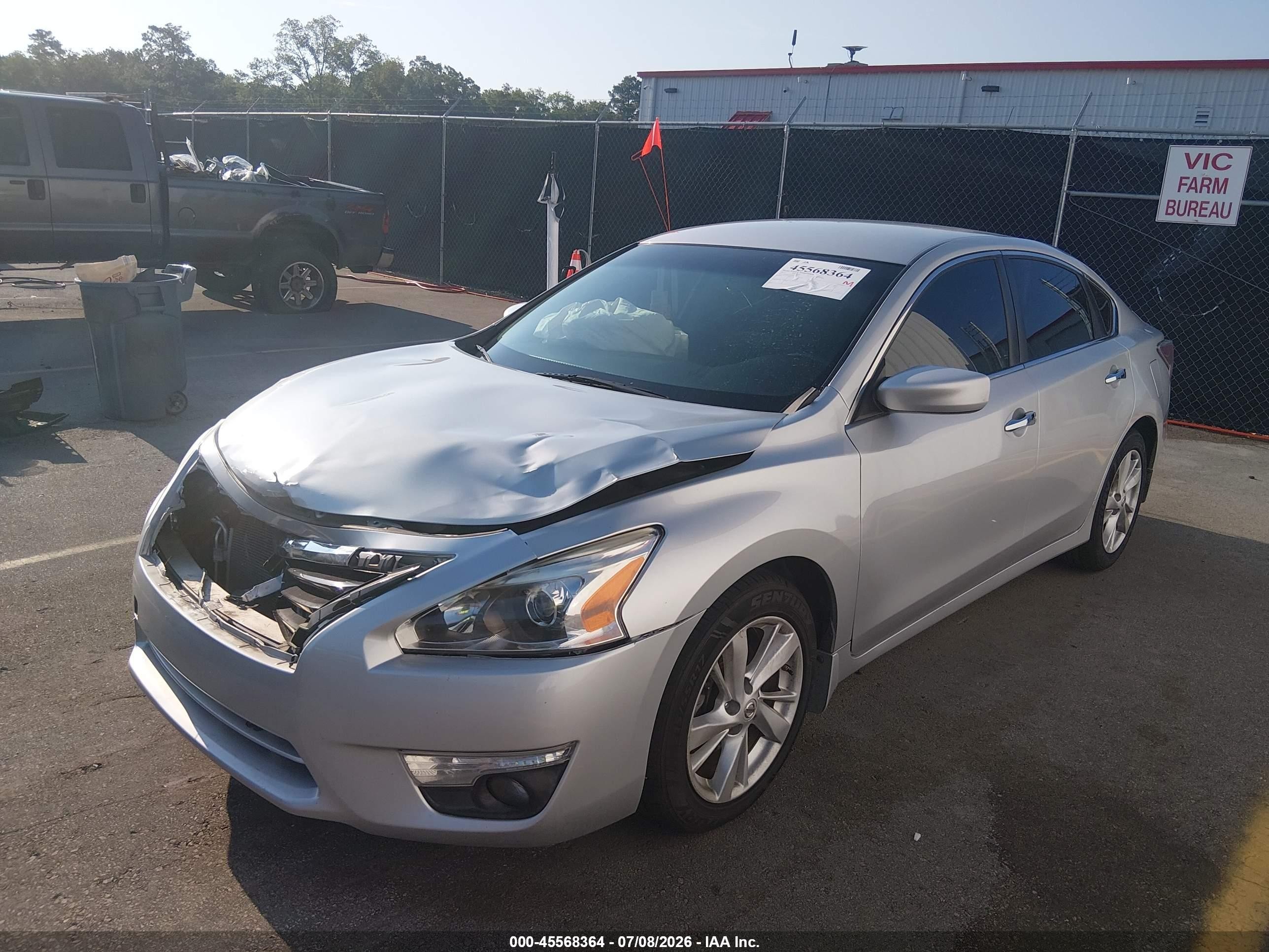 2015 Nissan Altima 2.5 Sv Silver vin: 1N4AL3AP5FC431181